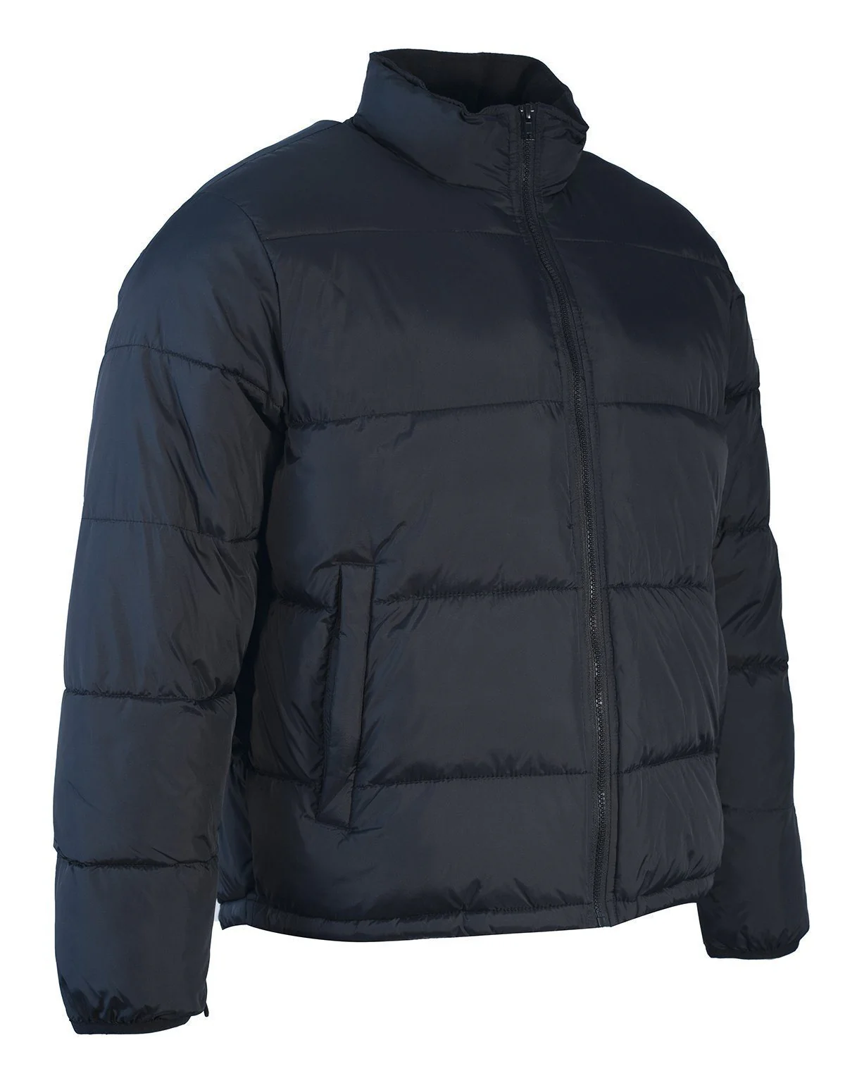 Forcefield 3-in-1 Hi Vis Winter Safety Parka with Removable Black Nylon Puff Jacket - Image 3