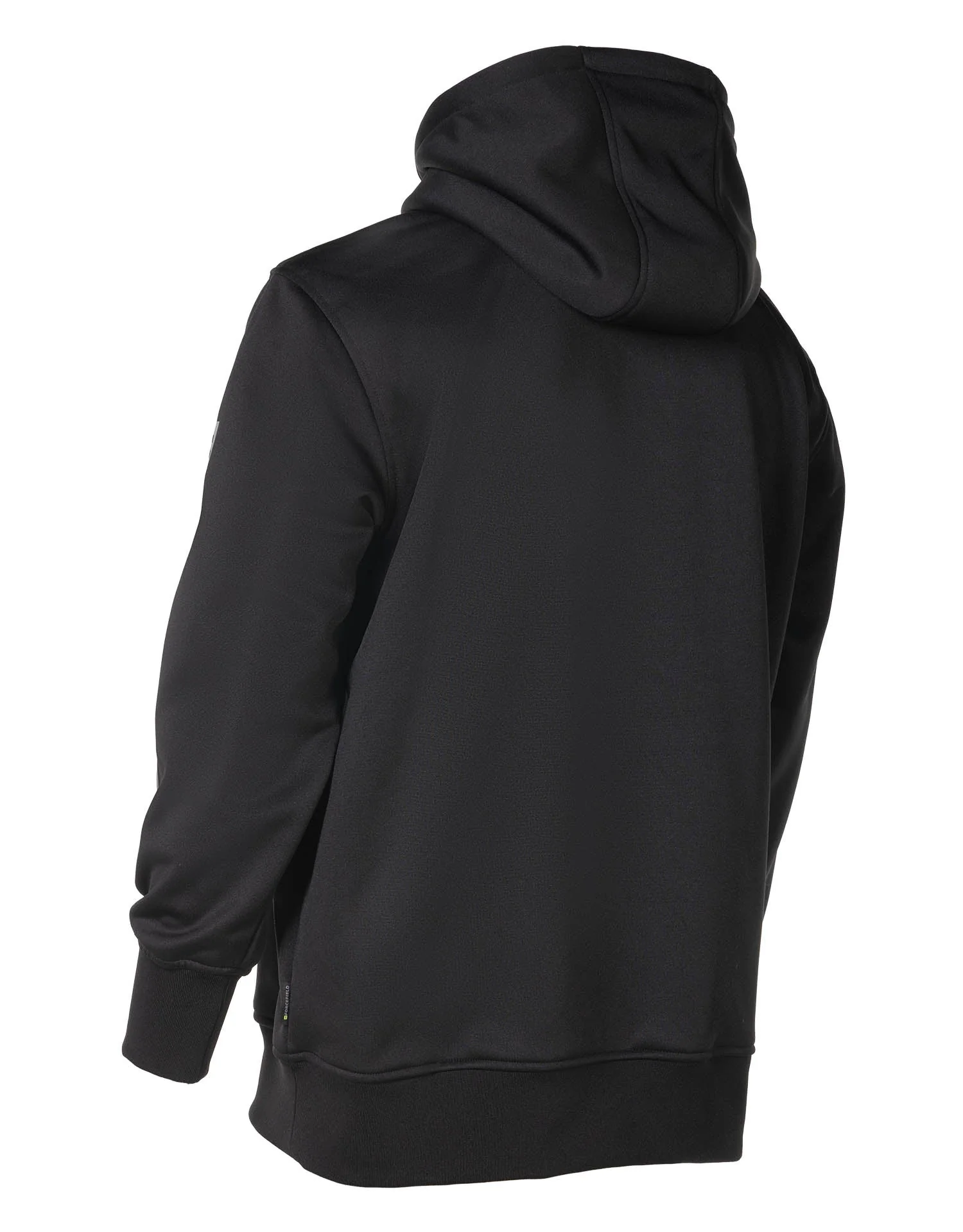 Forcefield Black Pullover Forcefield Logo Sleeve Graphic Hoodie - Image 5