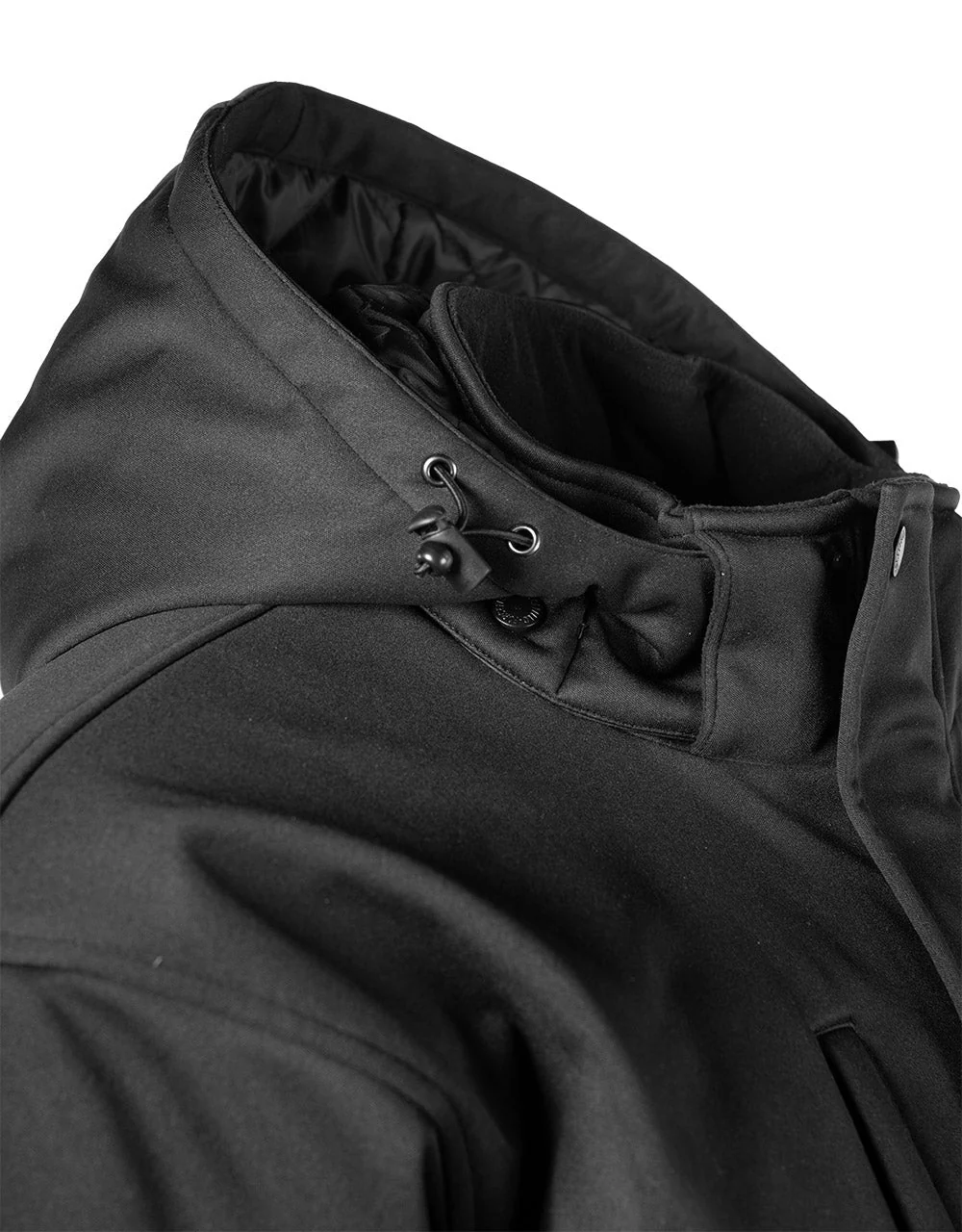 Forcefield Black Softshell Winter Jacket - Image 3