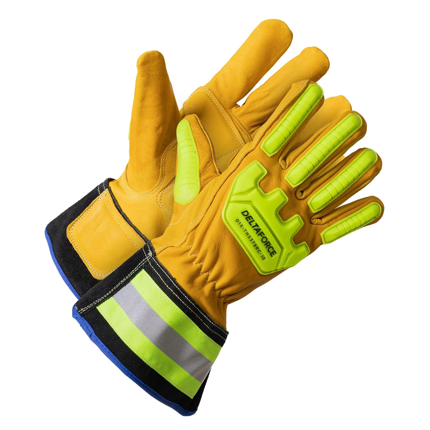 Forcefield Delta Force Anti-Impact Goatskin Safety Cuﬀ Gloves
