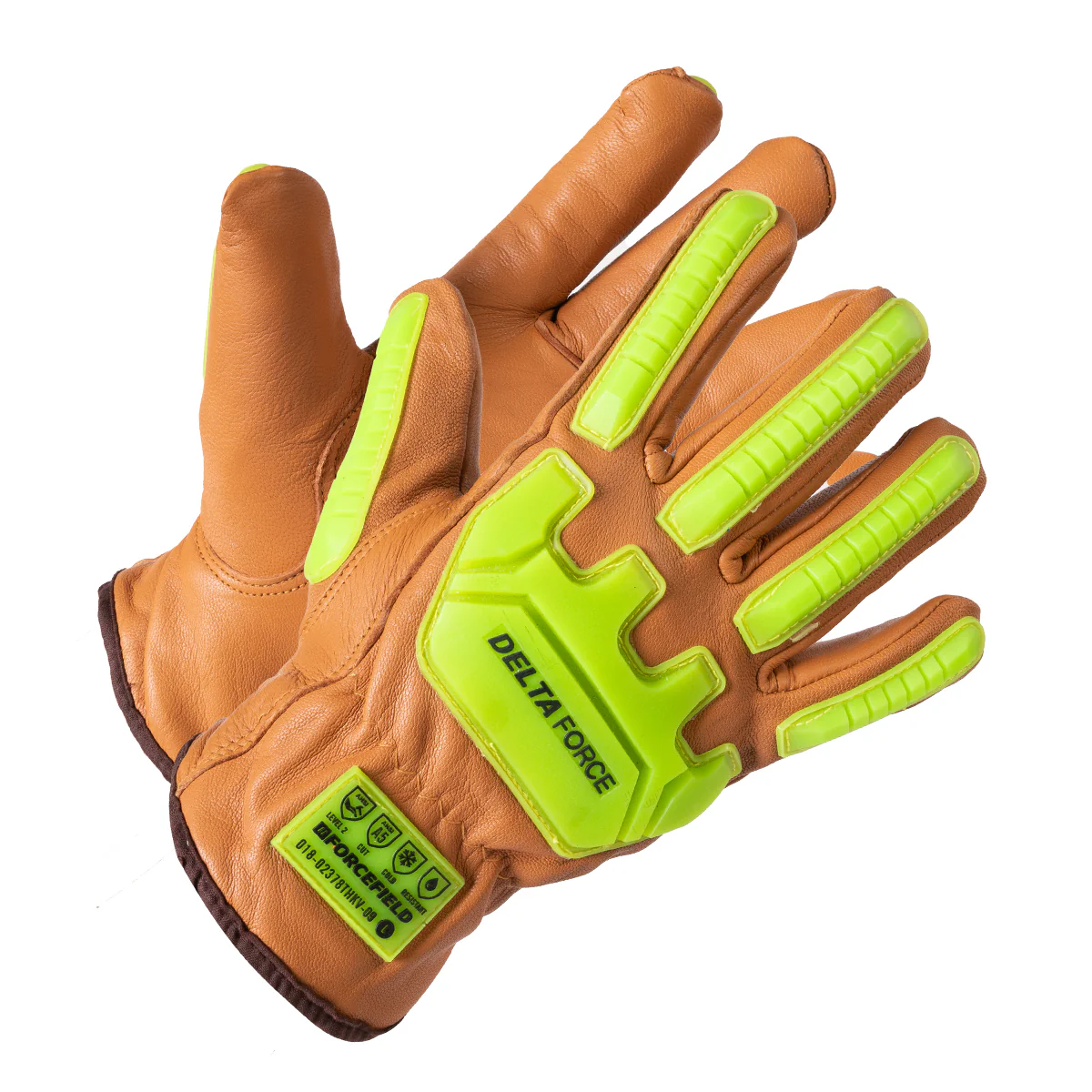 Forcefield Deltaforce Goatskin Kevlar and Thinsulate Lined Winter Impact Glove
