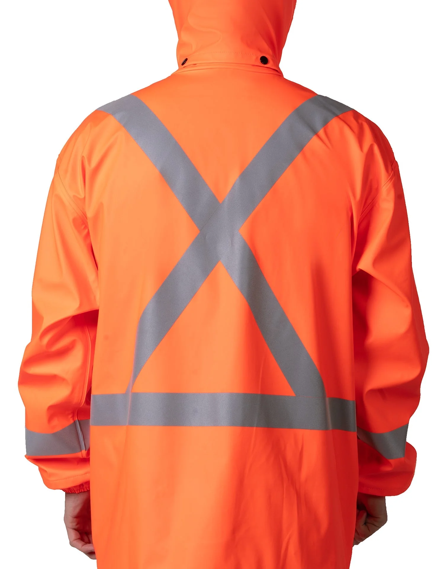 Forcefield Lightweight Fire Resistant (FR) Hi-Vis Safety Rain Jacket - Image 10