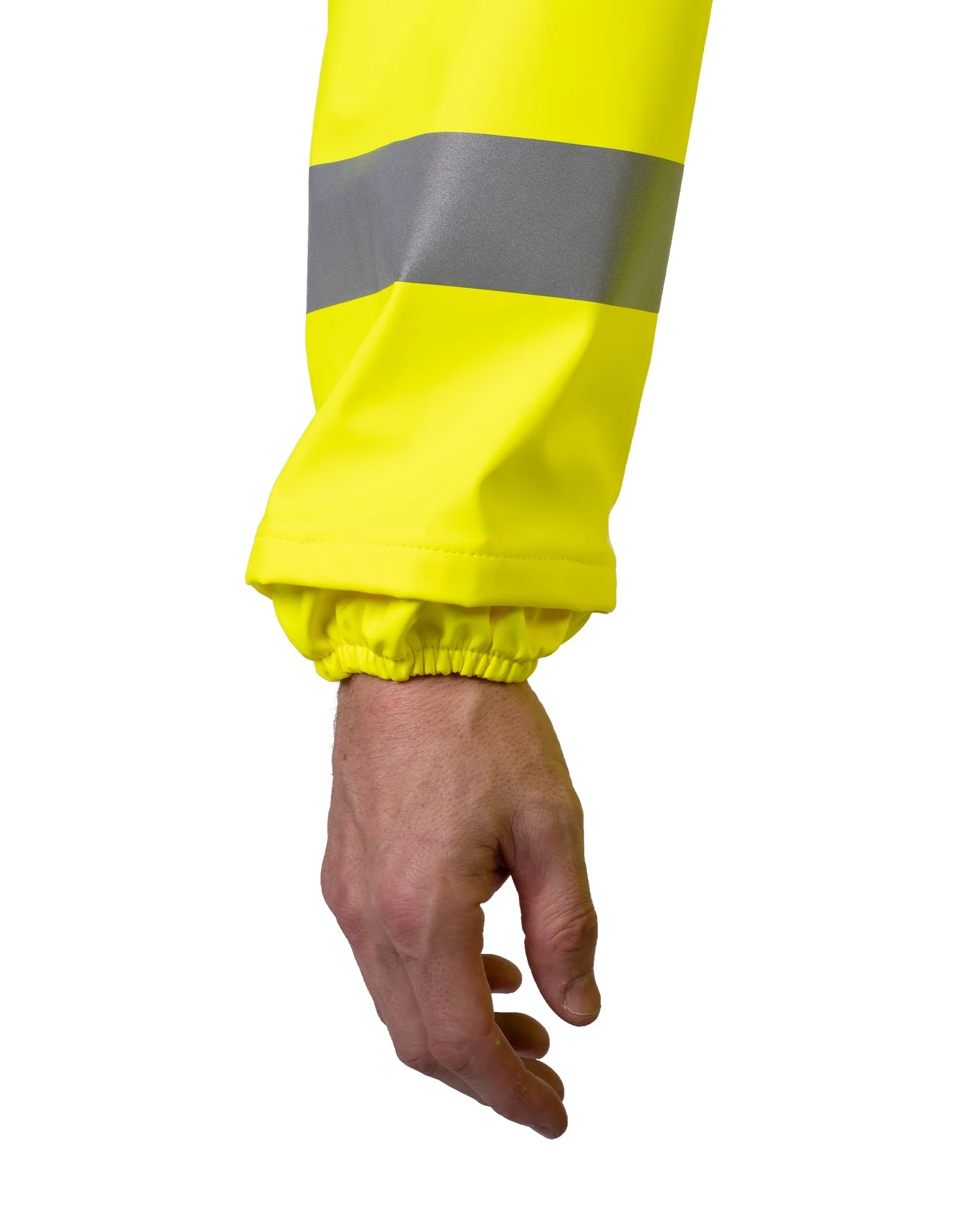 Forcefield Lightweight Fire Resistant (FR) Hi-Vis Safety Rain Jacket - Image 4