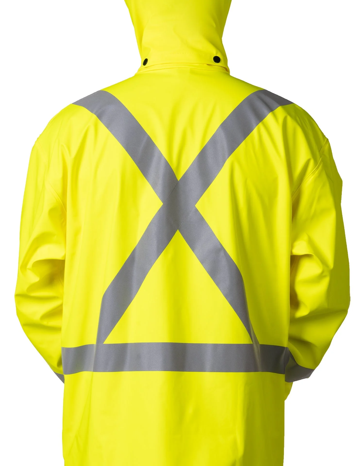 Forcefield Lightweight Fire Resistant (FR) Hi-Vis Safety Rain Jacket - Image 5