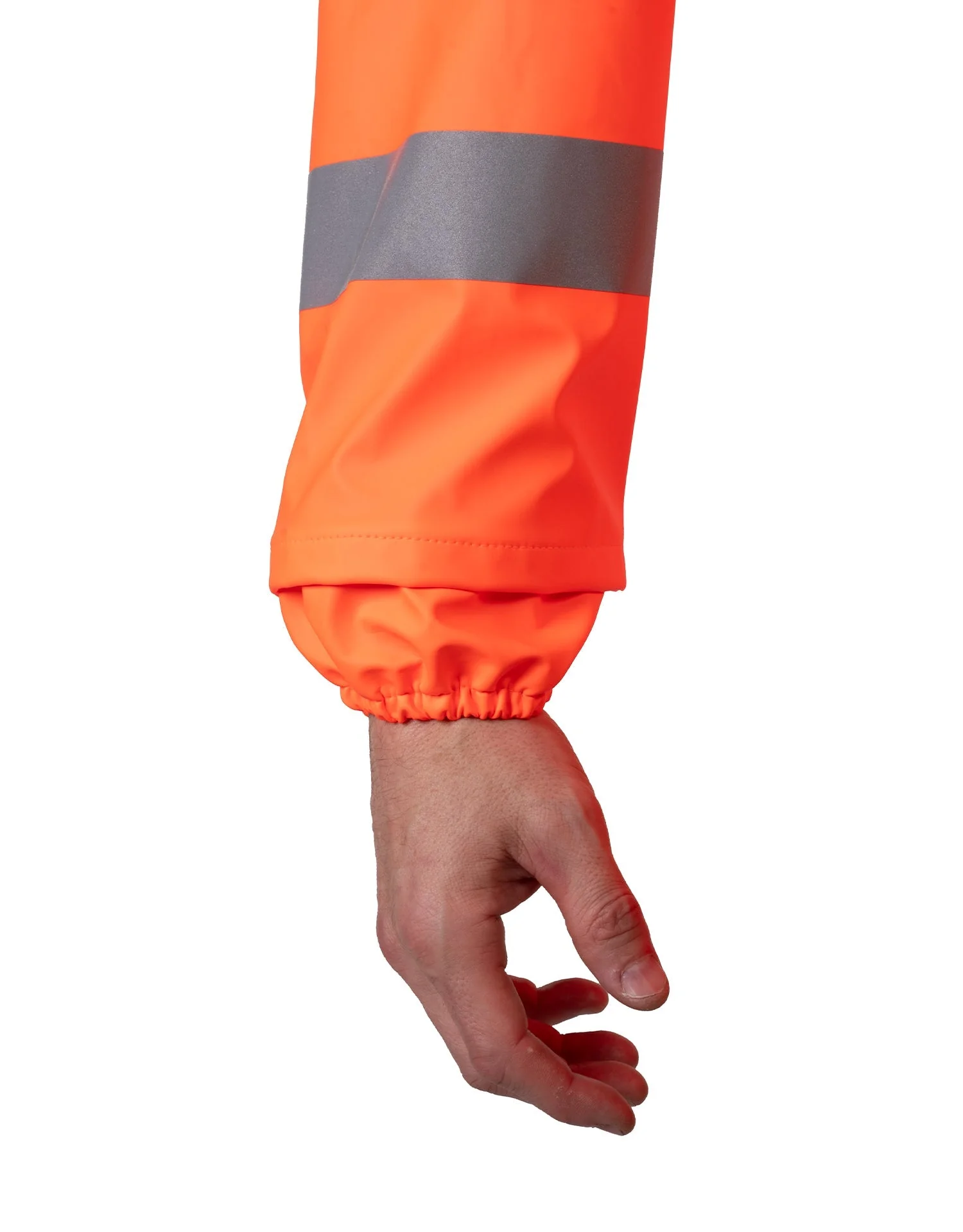 Forcefield Lightweight Fire Resistant (FR) Hi-Vis Safety Rain Jacket - Image 9
