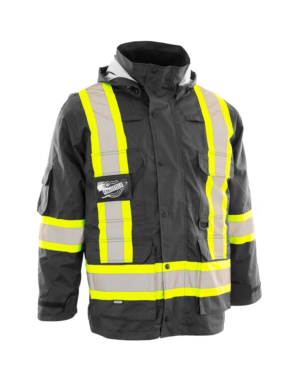Forcefield 7-in-1 Hi Vis Safety Parka - Image 5