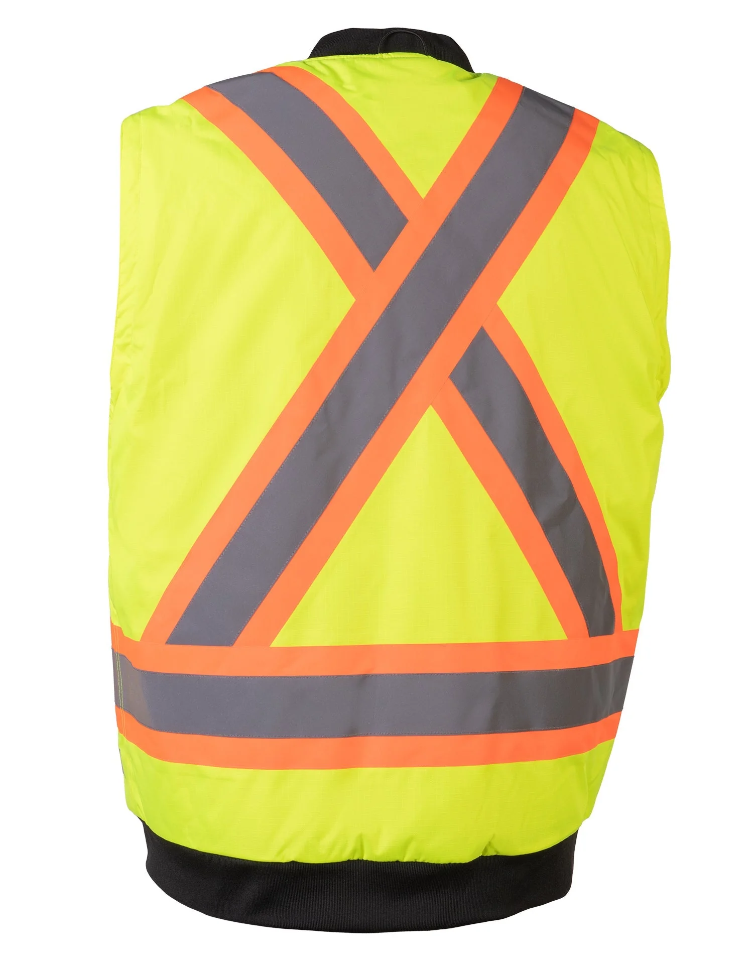 Forcefield 7-in-1 Hi Vis Safety Parka (All Lime) - Image 7