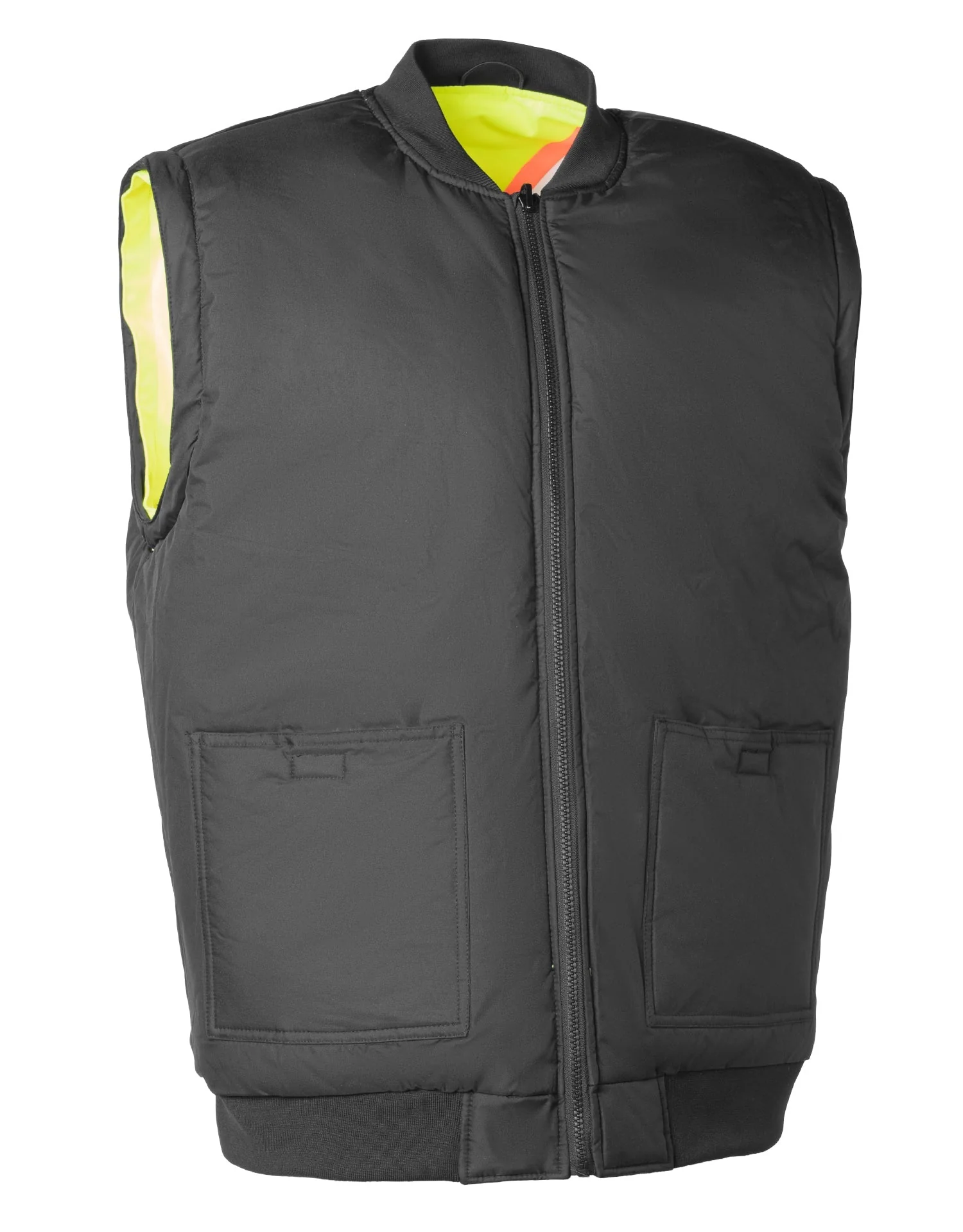 Forcefield 7-in-1 Hi Vis Safety Parka (All Lime) - Image 8