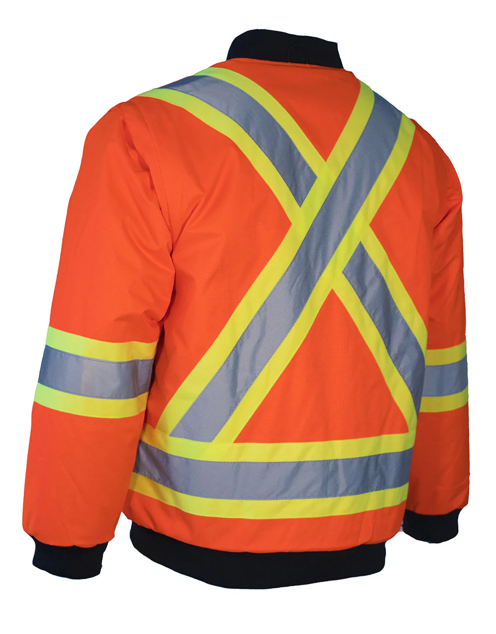 Forcefield 7-in-1 Hi Vis Safety Parka (All Orange) - Image 4