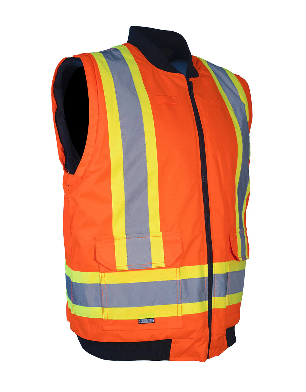 Forcefield 7-in-1 Hi Vis Safety Parka (All Orange) - Image 5