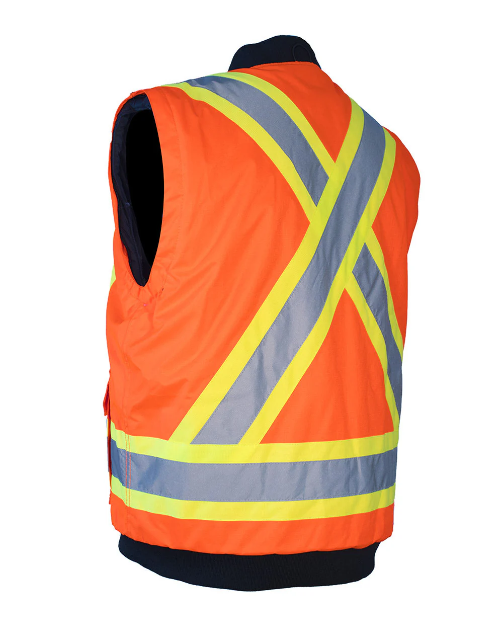 Forcefield 7-in-1 Hi Vis Safety Parka (All Orange) - Image 6
