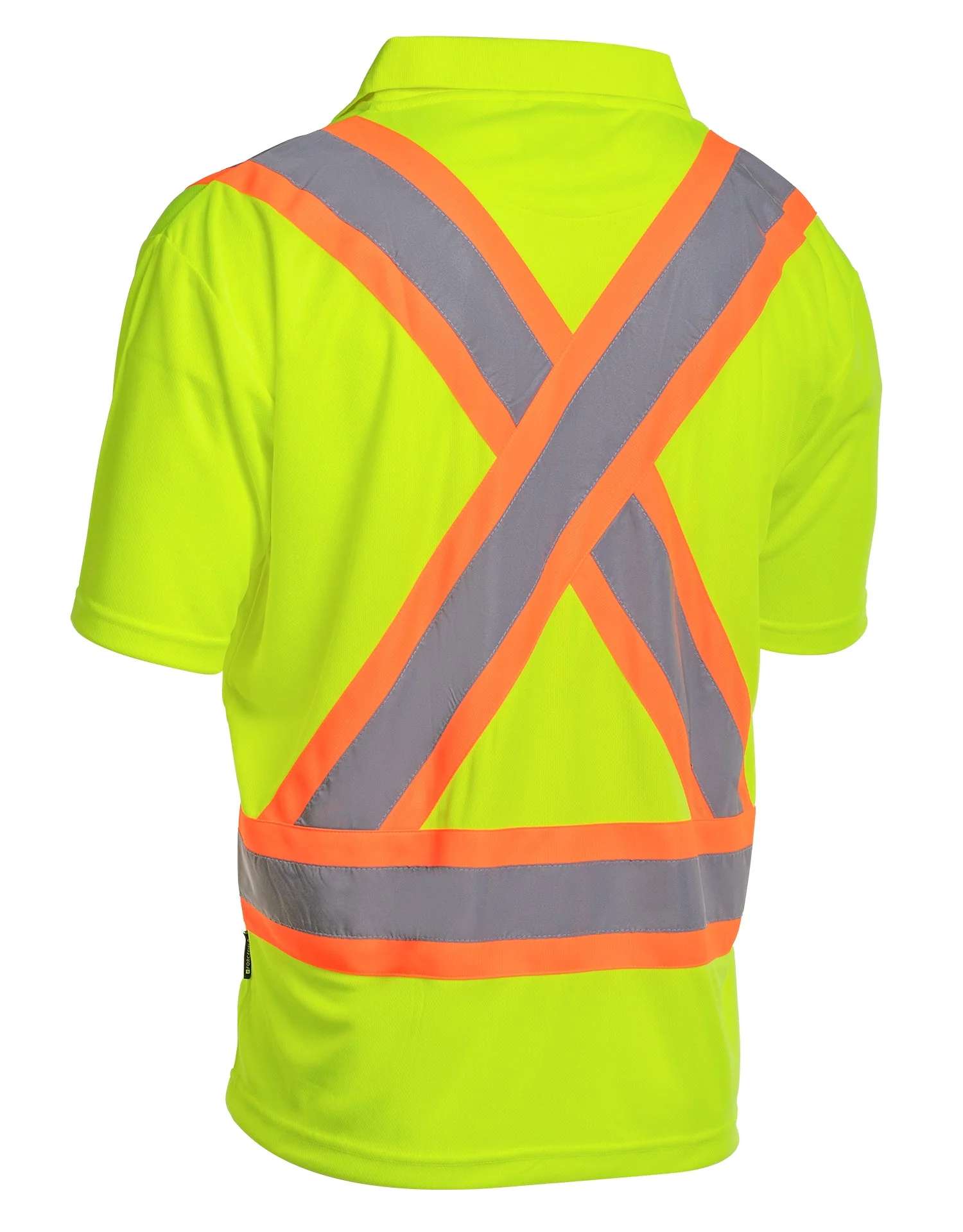 Forcefield Hi-Vis Ultra Soft Polo Tee - Image 4