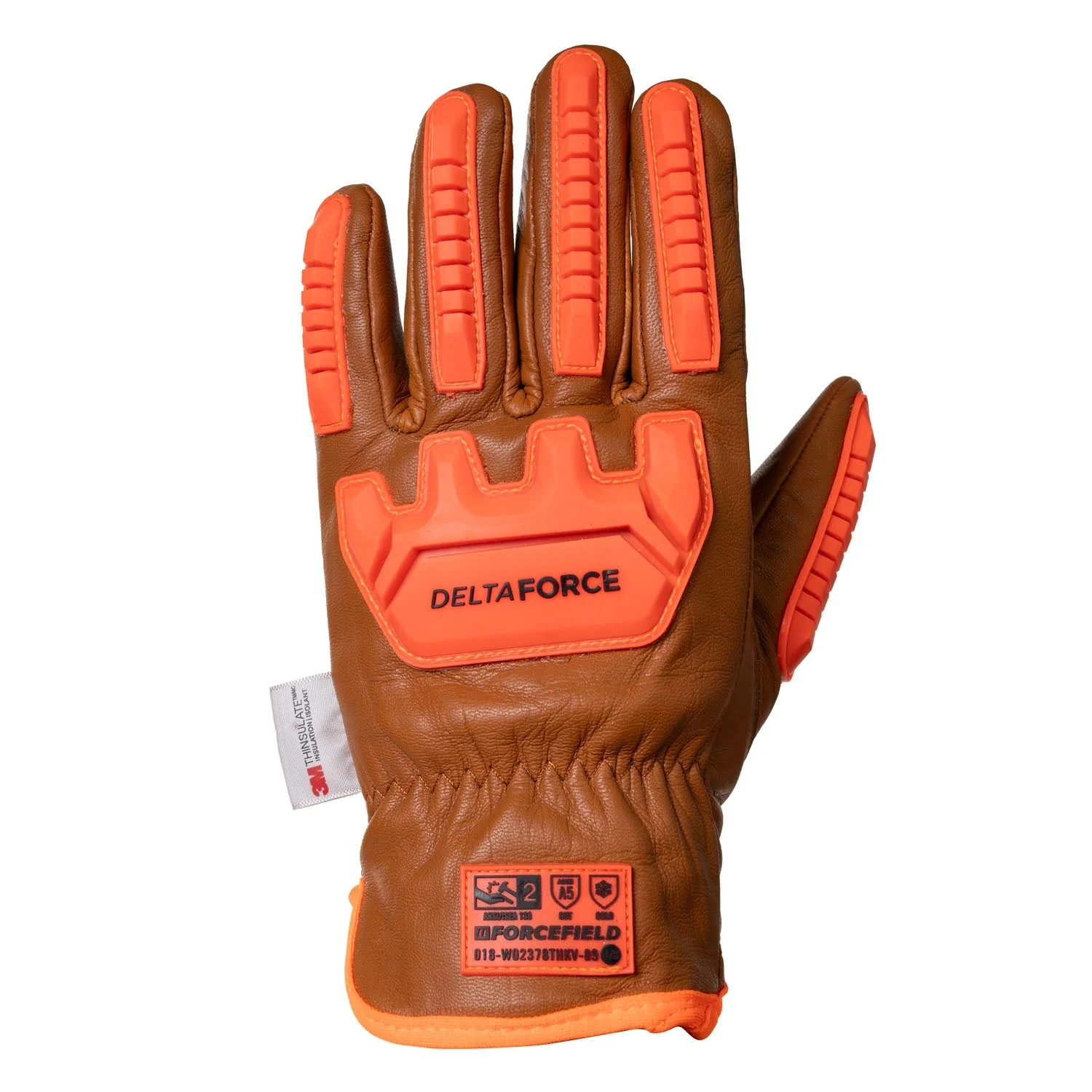 Forcefield Women's Deltaforce Goatskin Kevlar and Thinsulate Lined Winter Impact Glove - Image 2