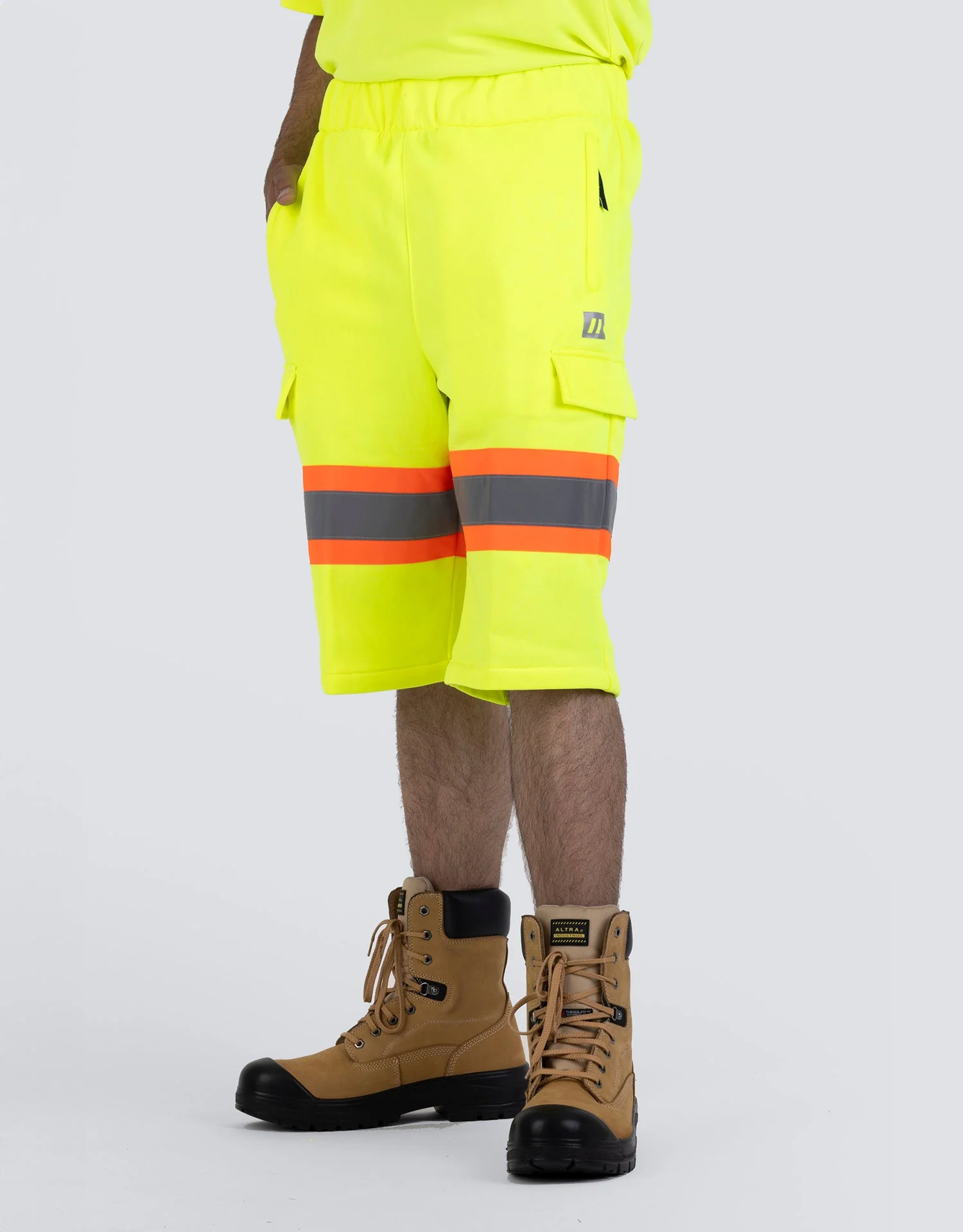Forcefield Hi Vis Cargo Shorts - Image 5