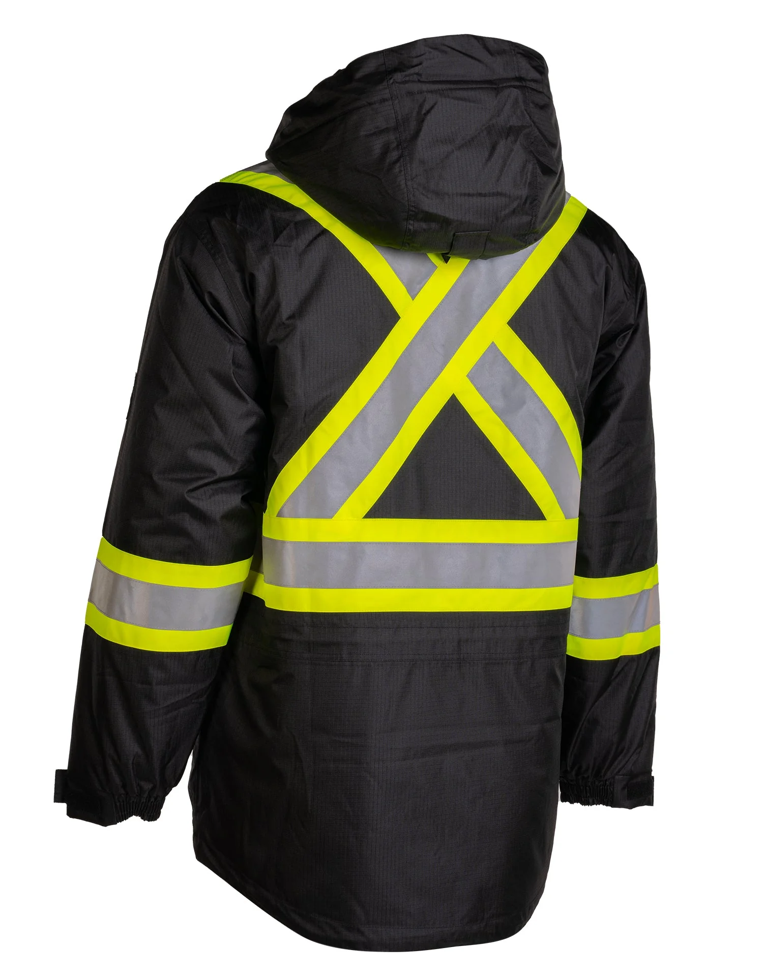 Forcefield Hi-Vis Flame-Resistant (FR) Ripstop Heavy Weight Lined Jacket - Image 3