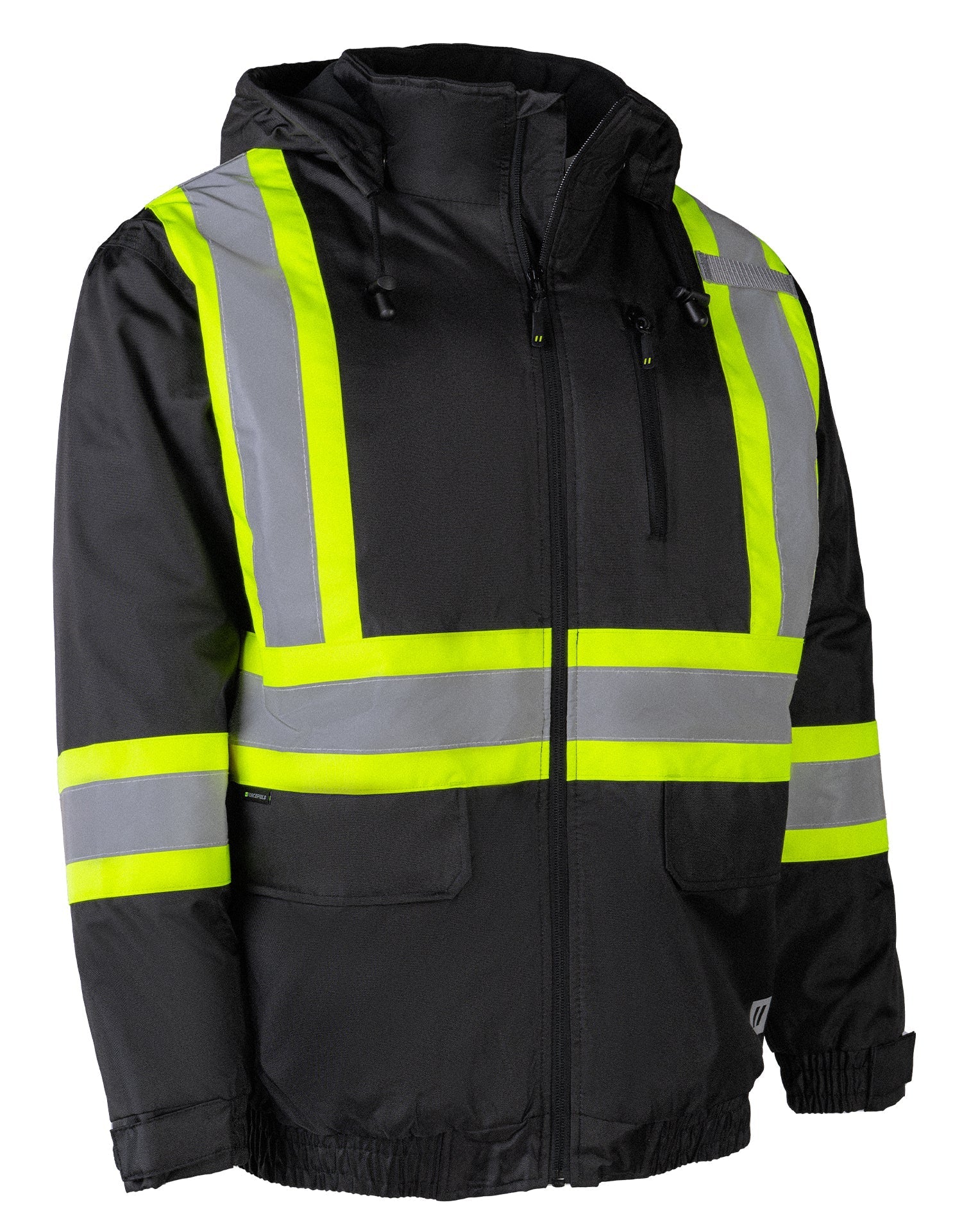 Forcefield Hi Vis Aviator Lined Bomber Jacket - Image 11