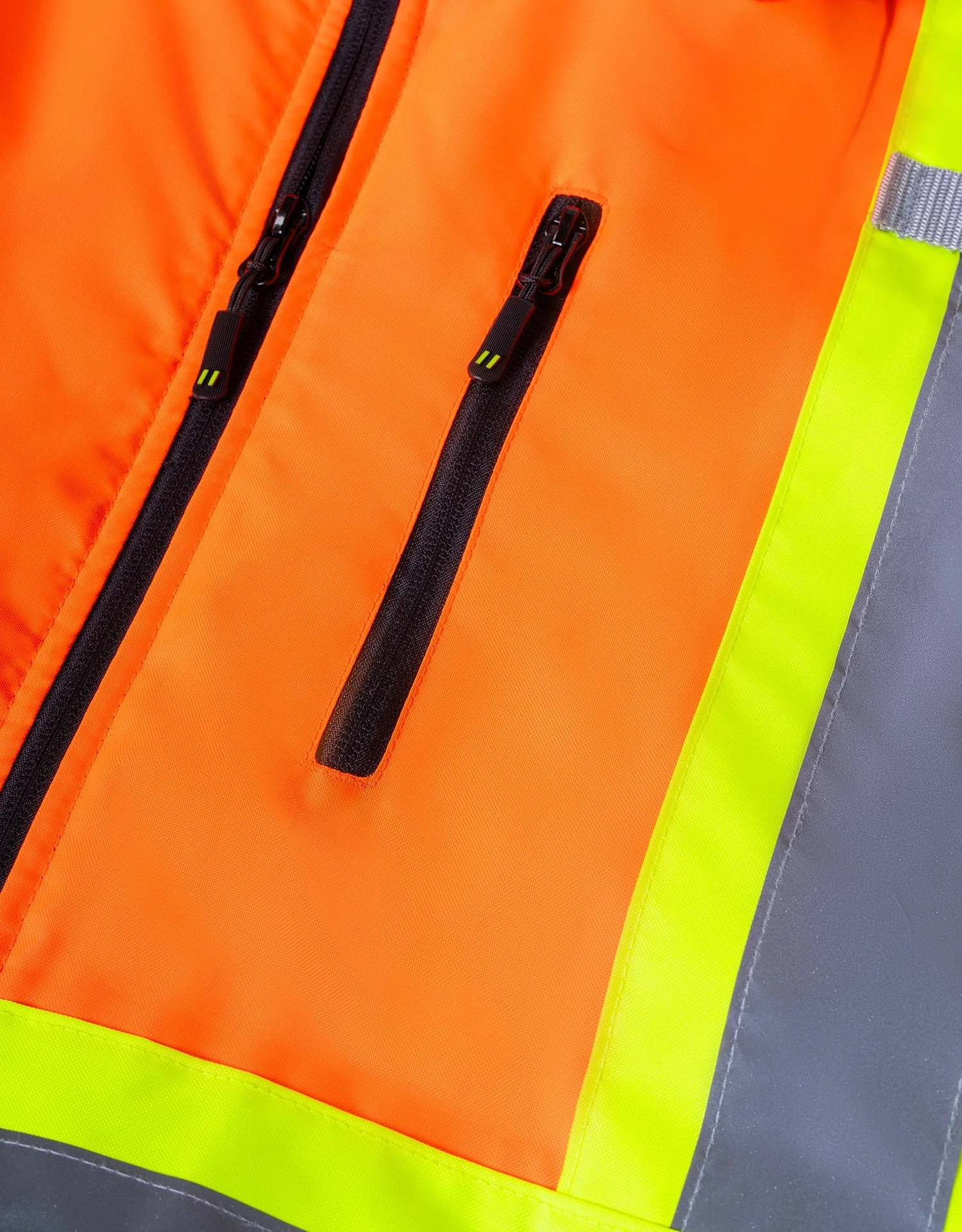 Forcefield Hi Vis Aviator Lined Bomber Jacket - Image 2