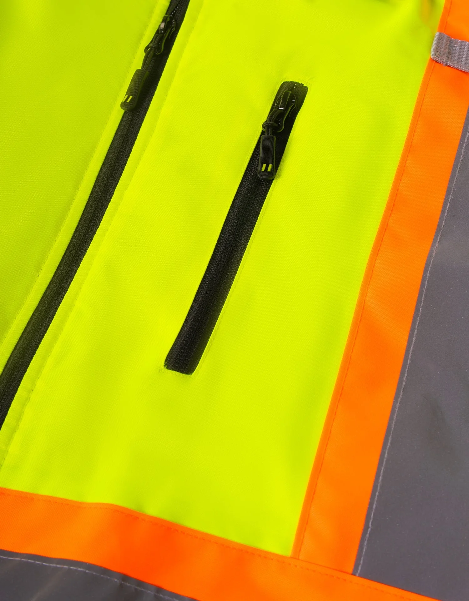 Forcefield Hi Vis Aviator Lined Bomber Jacket - Image 7