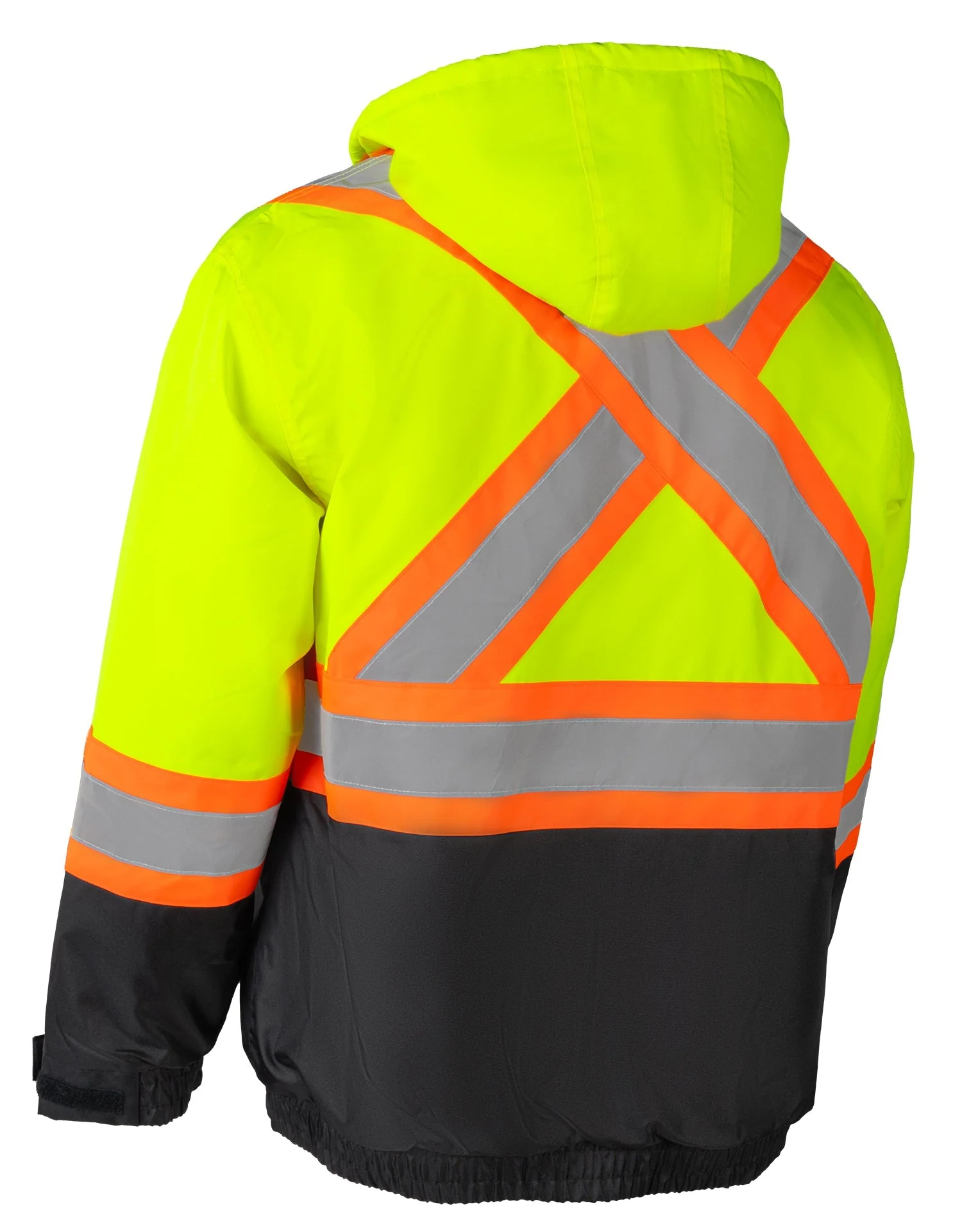 Forcefield Hi Vis Aviator Lined Bomber Jacket - Image 8