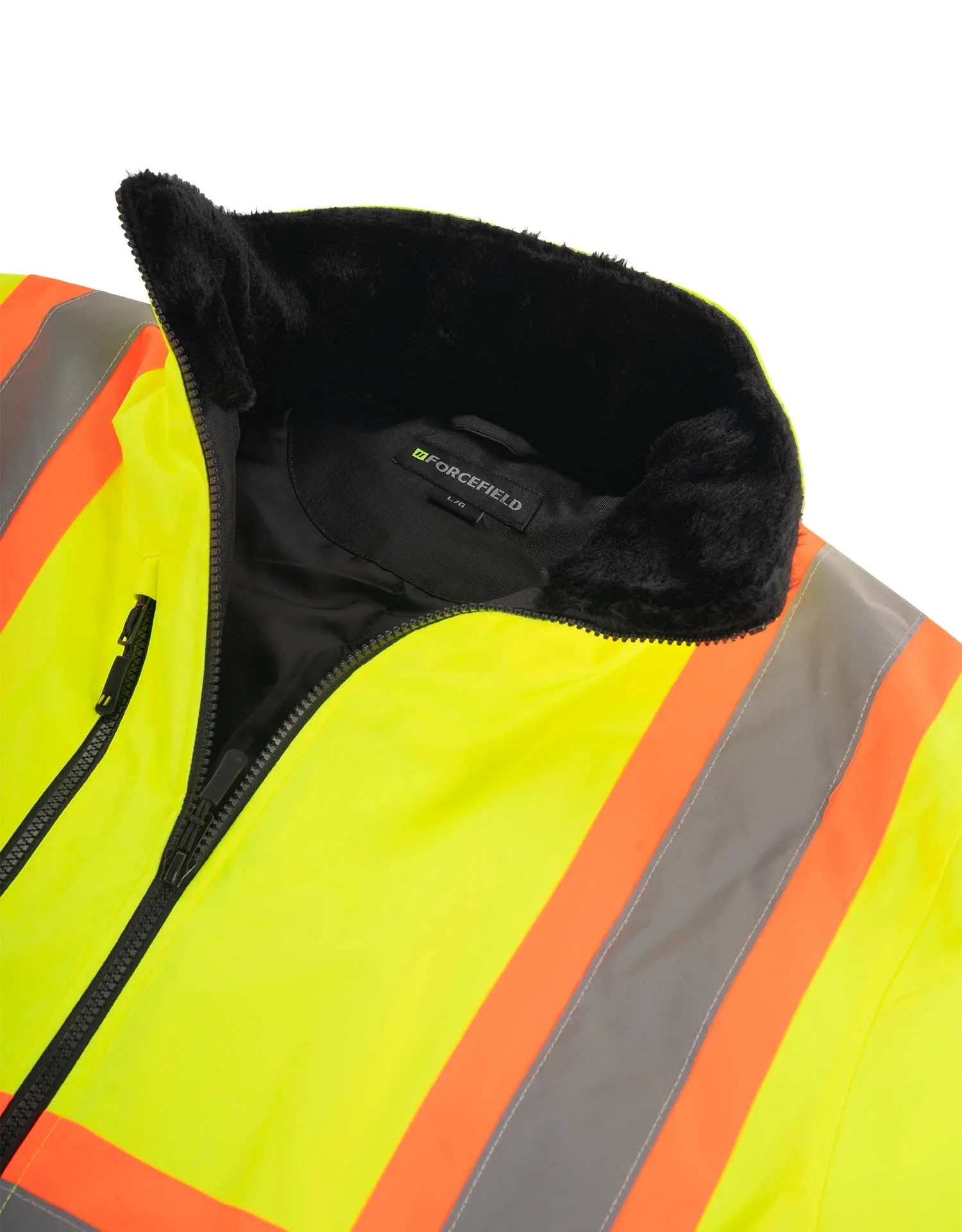 Forcefield Hi Vis Lightweight Safety Freezer Jacket - Image 2