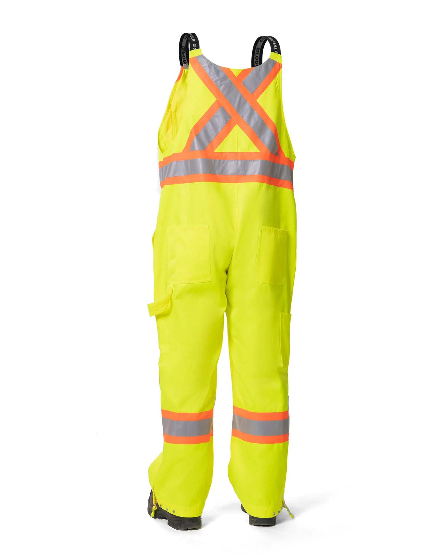 Forcefield Hi Vis Lime Unlined Safety Overall - Image 3