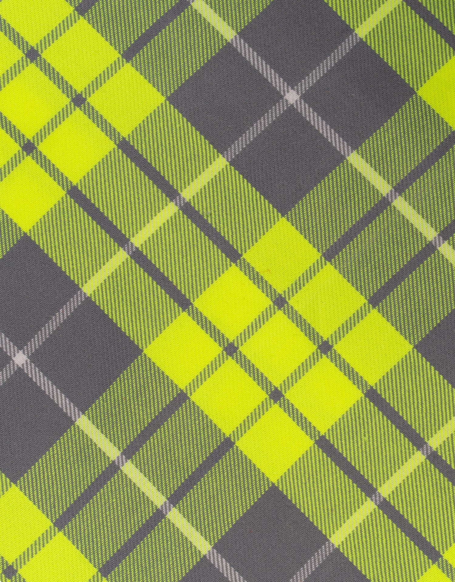 Forcefield Hi Vis Plaid Button-Down Unlined Flannel Shirt - Image 4