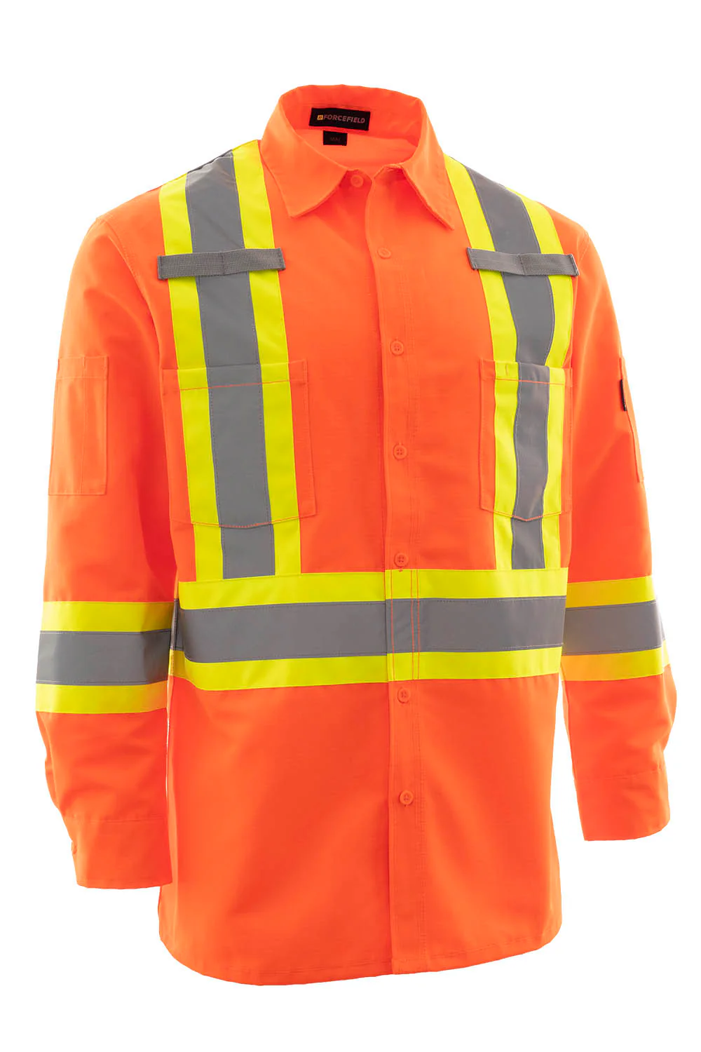 Forcefield Hi Vis Ripstop Safety Work Shirt - Image 2