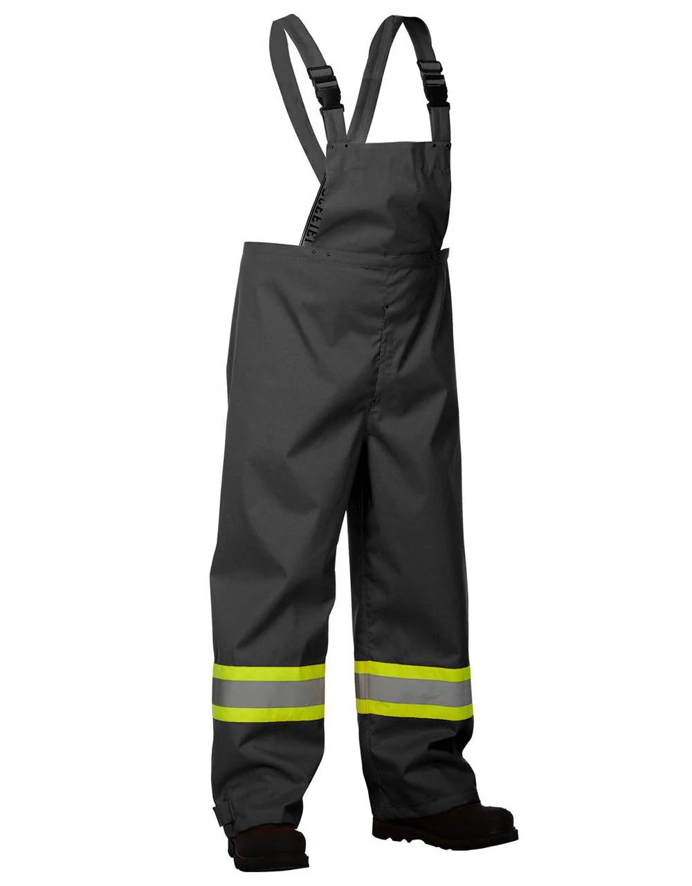 Forcefield Hi Vis Safety Rain Overall - Image 3