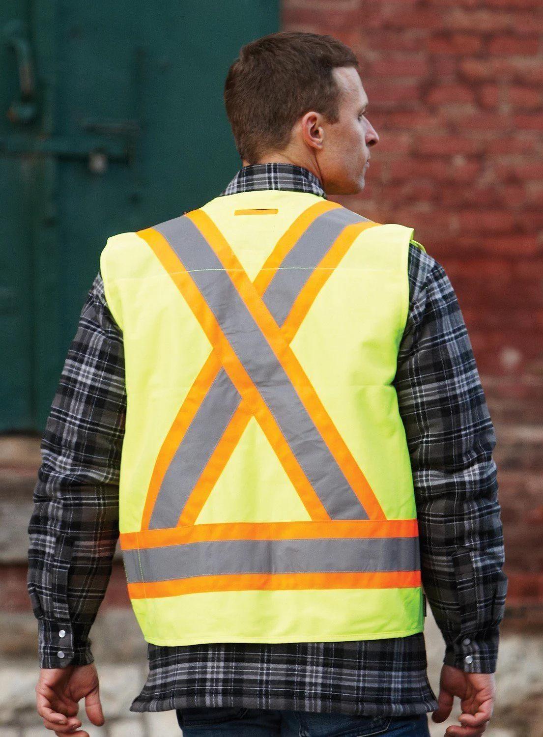 Forcefield Hi Vis Safety Surveyor's Vest - Image 4