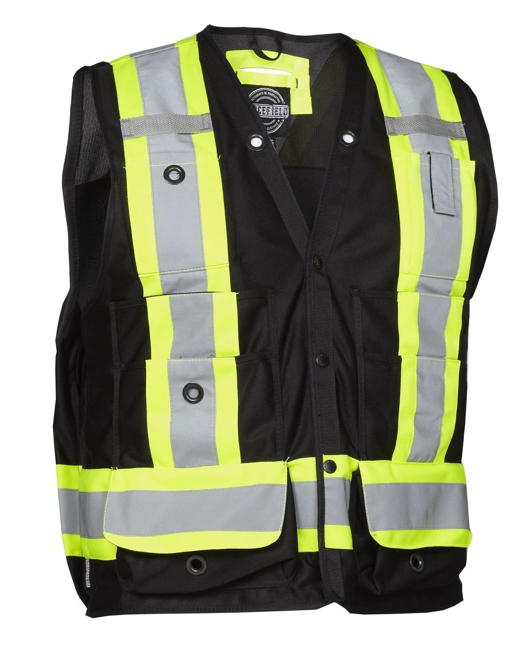 Forcefield Hi Vis Safety Surveyor's Vest - Image 8