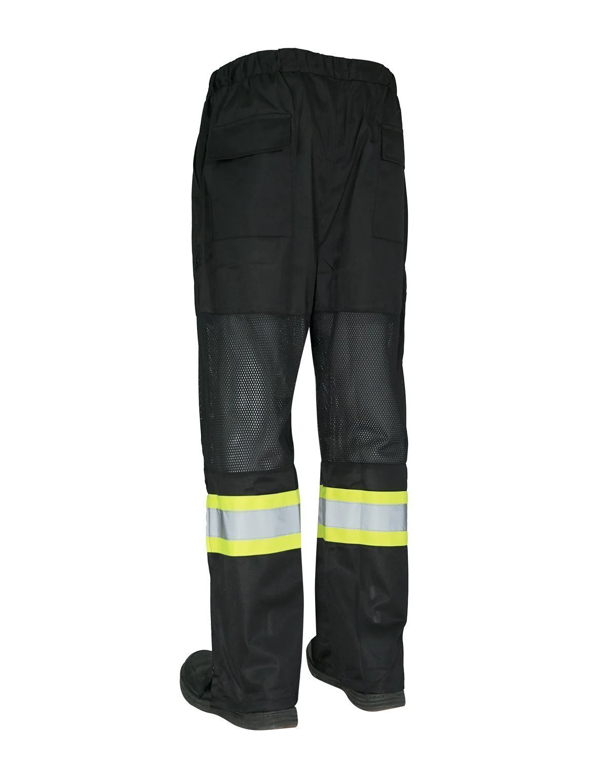 Forcefield Hi Vis Safety Tricot Traffic Pants with Vented Legs and Elastic Waist - Image 6