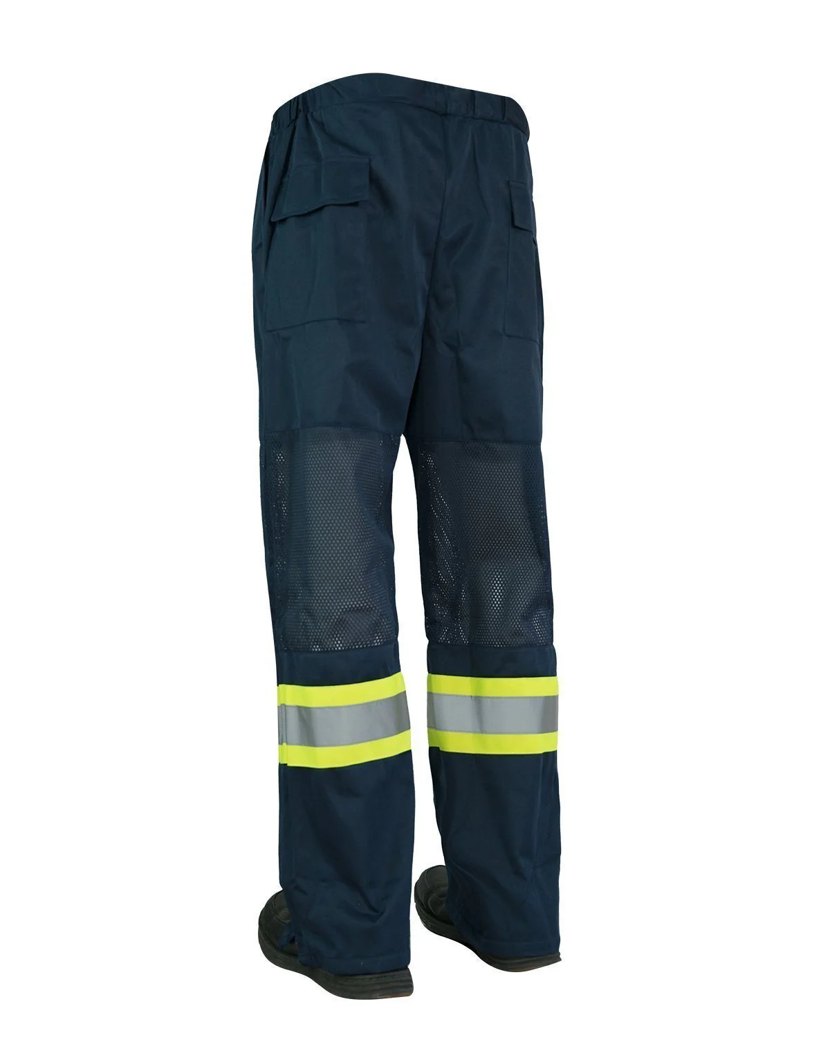 Forcefield Hi Vis Safety Tricot Traffic Pants with Vented Legs and Elastic Waist - Image 8