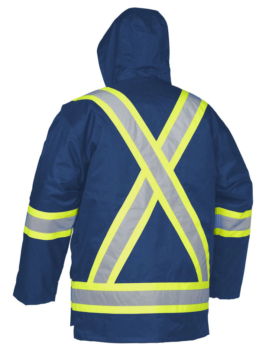 Forcefield Hi Vis Safety Winter Cargo Parka - Image 9