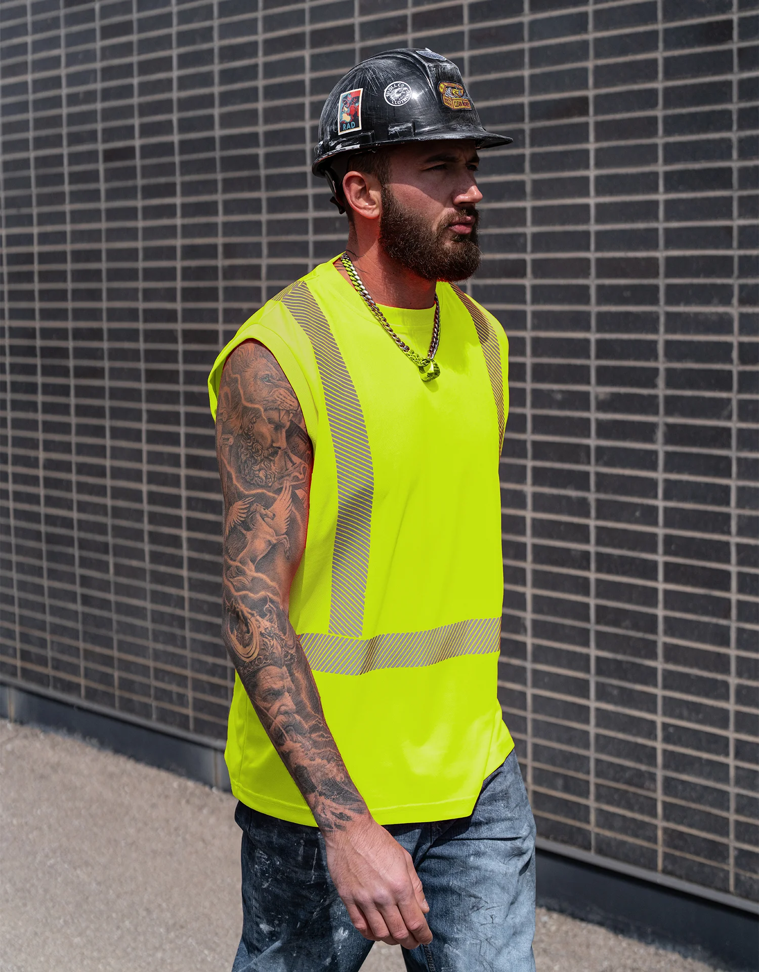 Forcefield Hi-Vis Sleeveless Tee - Image 6