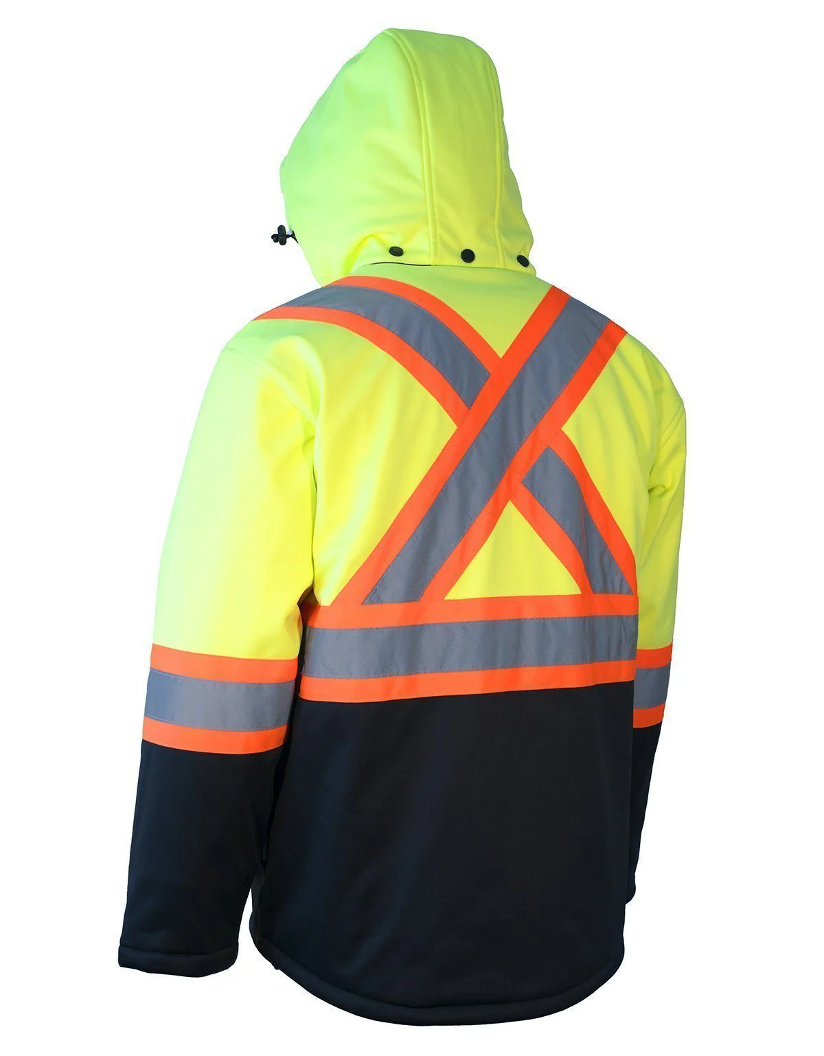 Forcefield Hi Vis Softshell Winter Safety Jacket - Image 4