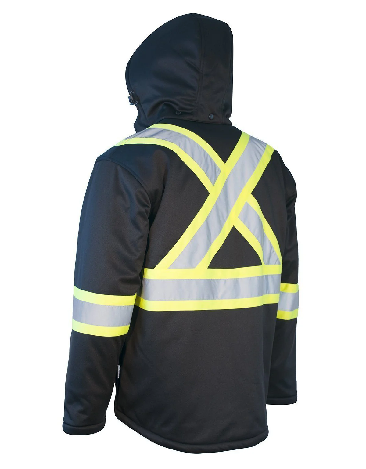 Forcefield Hi Vis Softshell Winter Safety Jacket - Image 6