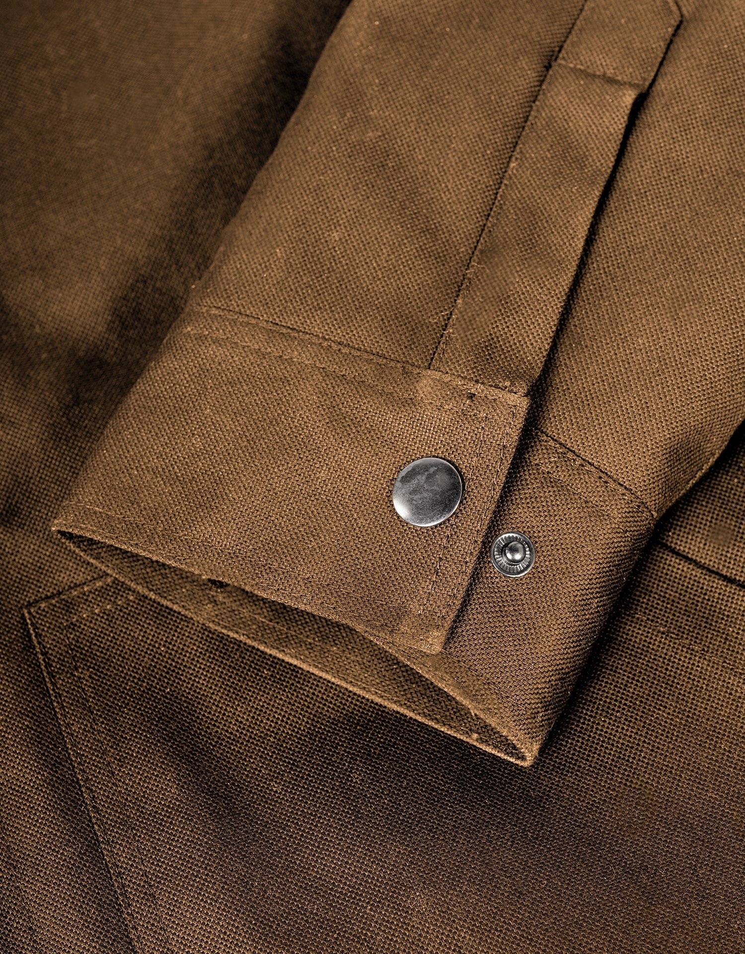 Forcefield Hooded Canvas Work Jacket - Image 7