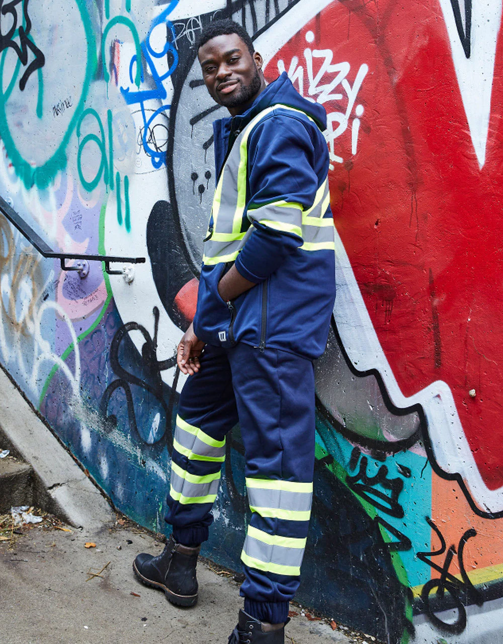 Forcefield Hi Vis Safety Sweatpants - Image 8