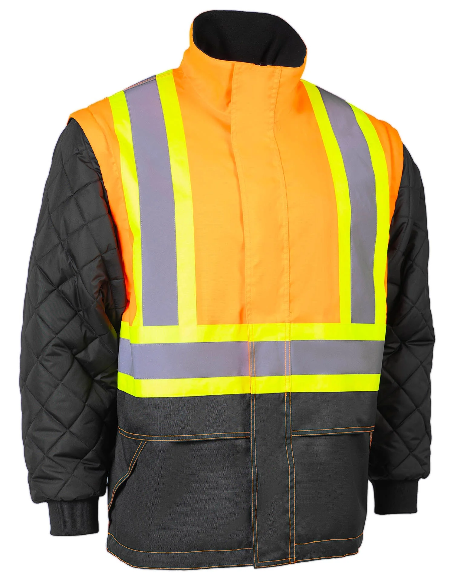 Forcefield "Torngat" Premium Ripstop 4-in-1 Hi-Vis Safety Parka - Image 2