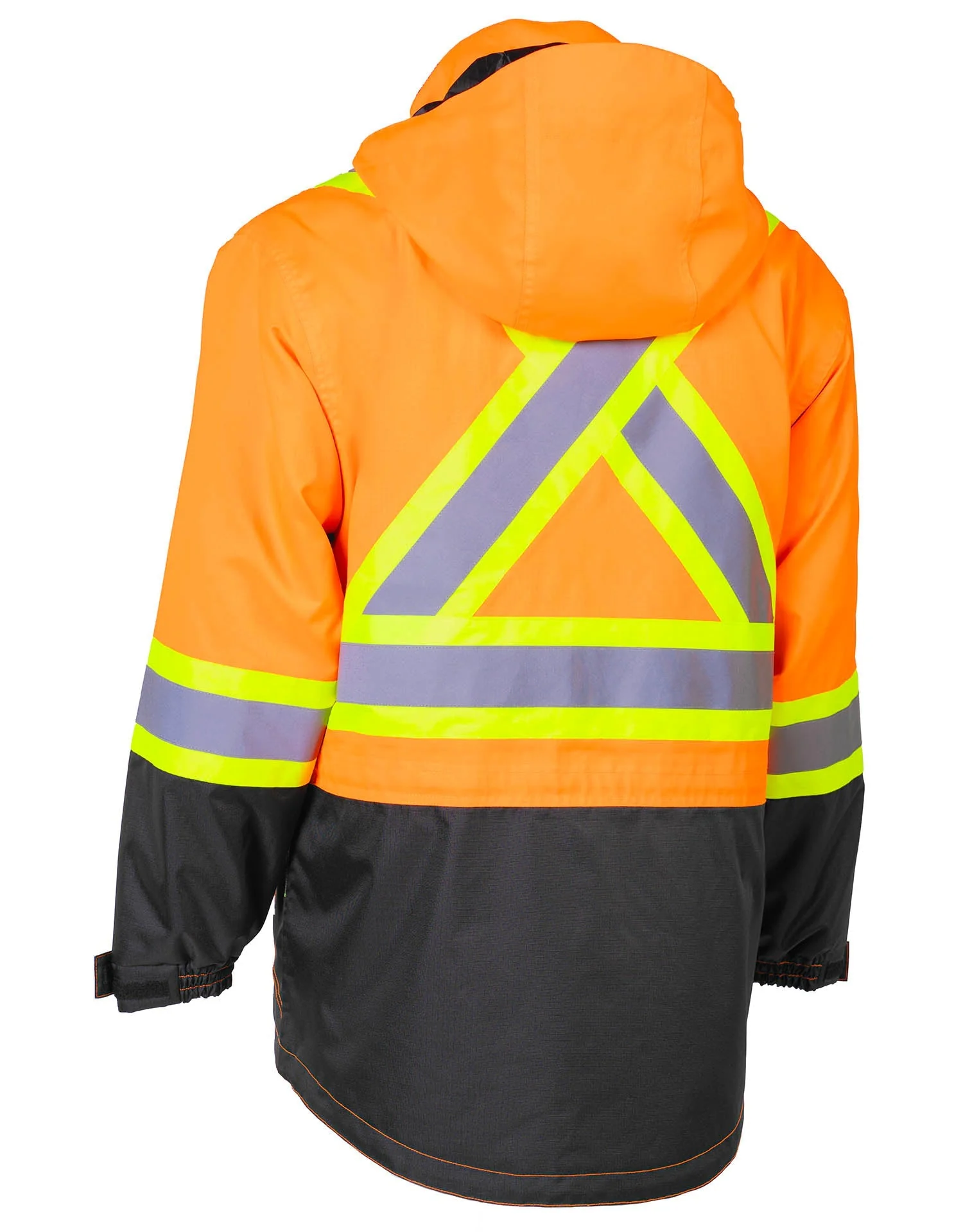 Forcefield "Torngat" Premium Ripstop 4-in-1 Hi-Vis Safety Parka - Image 4