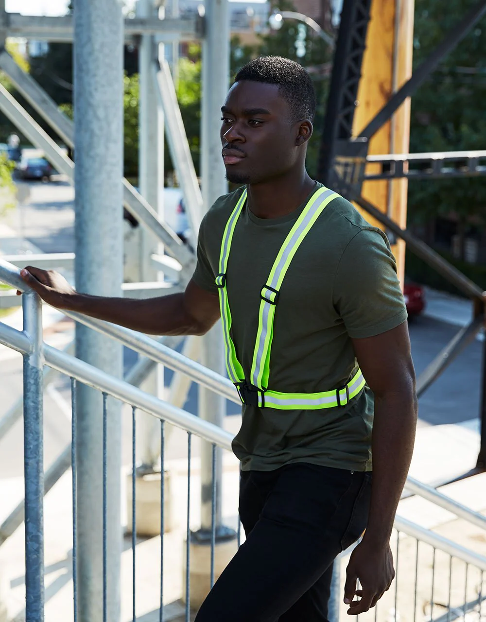 Forcefield Hi Vis Traffic Safety Sash