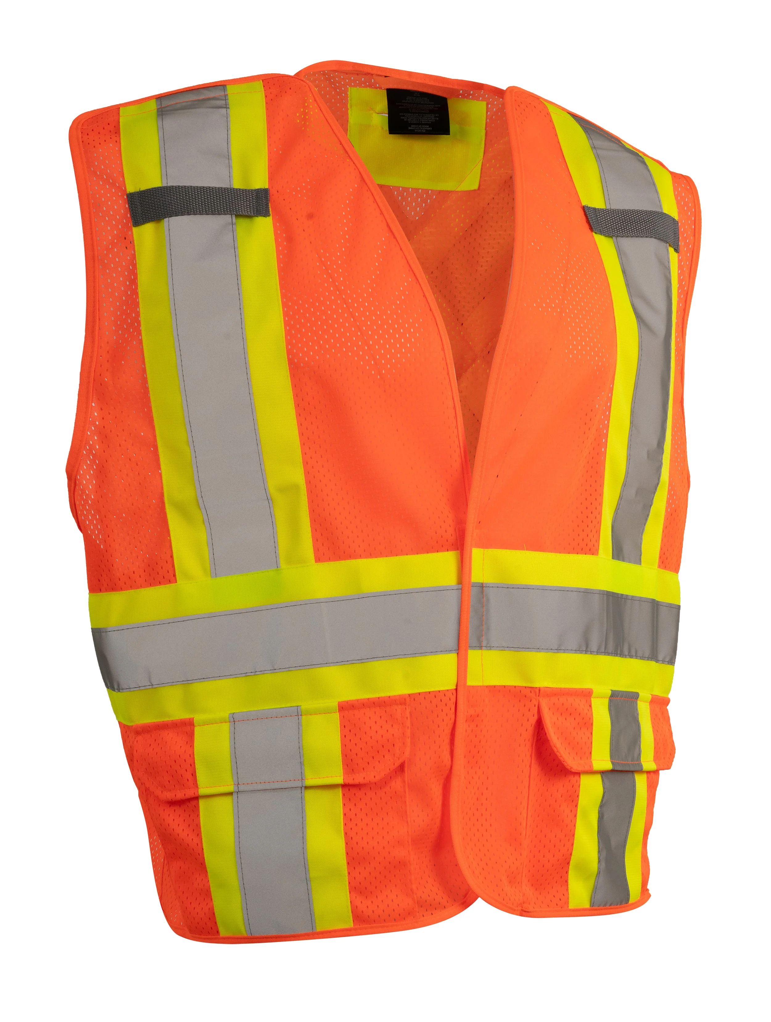 Forcefield 5-Point Tear-Away Mesh Traffic Vest - Image 3