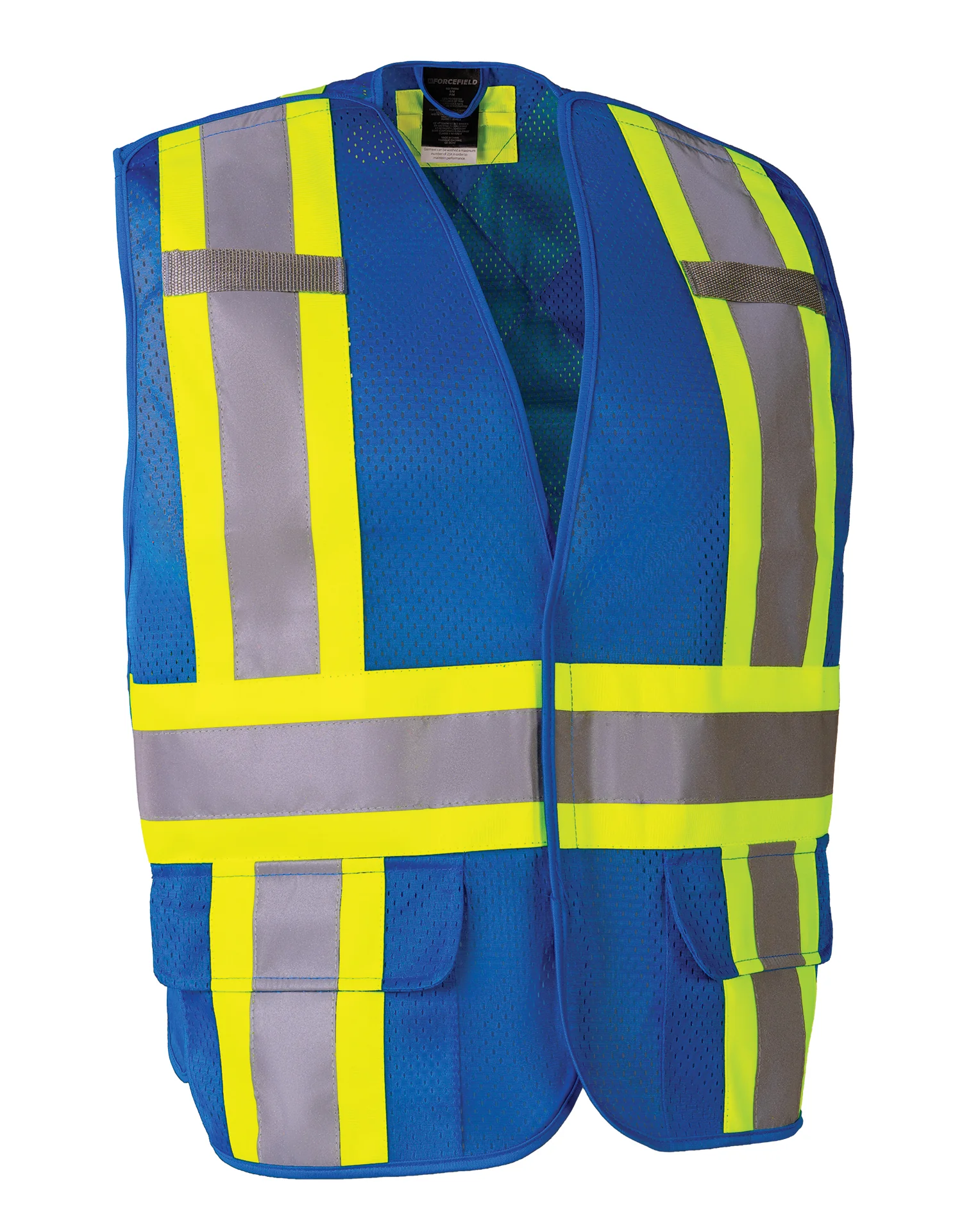 Forcefield 5-Point Tear-Away Mesh Traffic Vest - Image 7