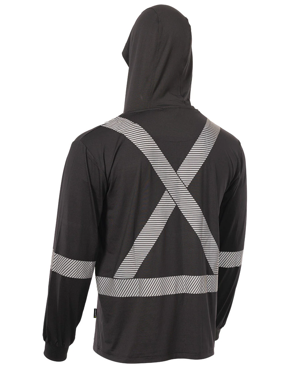 Forcefield Hooded Long Sleeve Ultrasoft Technical Tee - Image 5