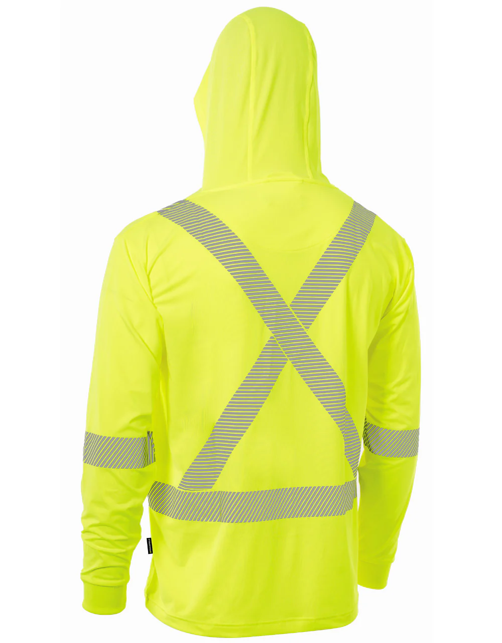 Forcefield Hooded Long Sleeve Ultrasoft Technical Tee - Image 6