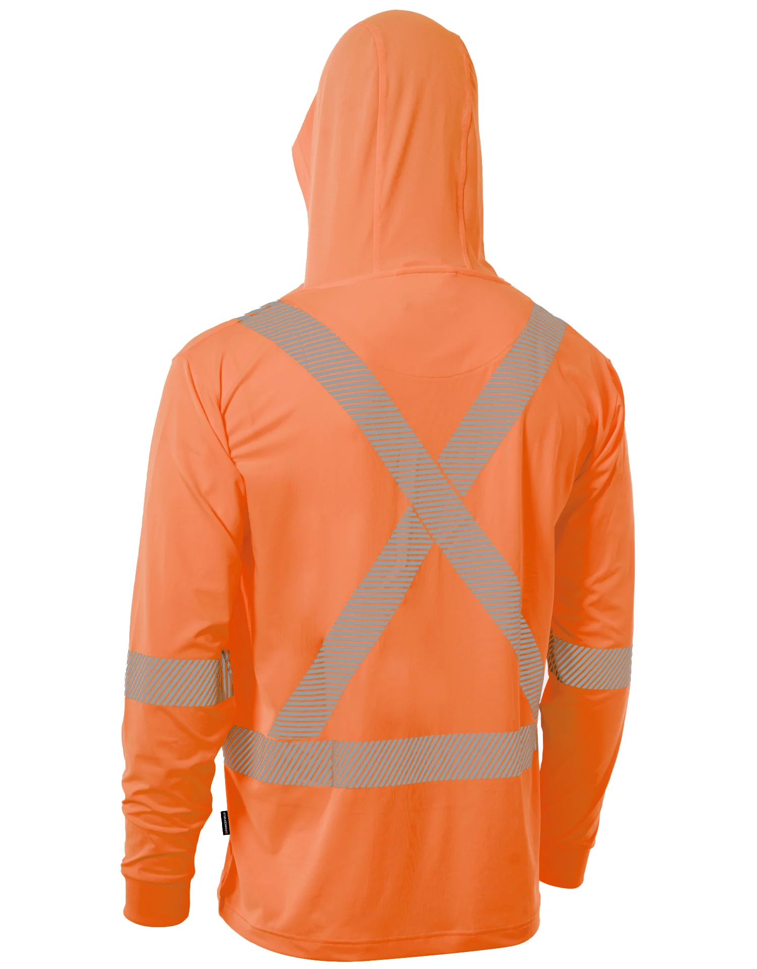 Forcefield Hooded Long Sleeve Ultrasoft Technical Tee - Image 7