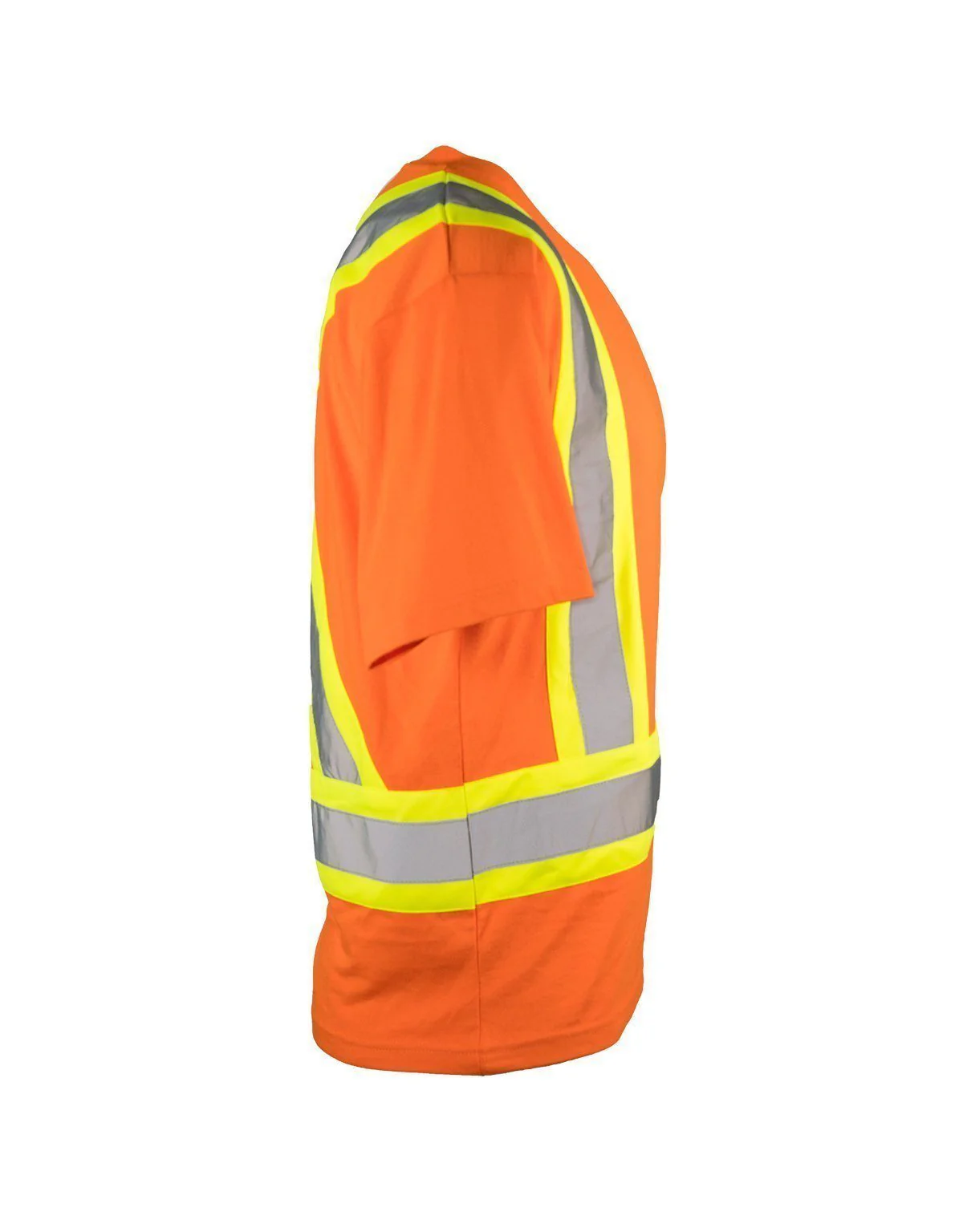 Forcefield Ultracool Poly/Cotton Crew Neck Short Sleeve Safety Tee Shirt with Chest Pocket - Image 3