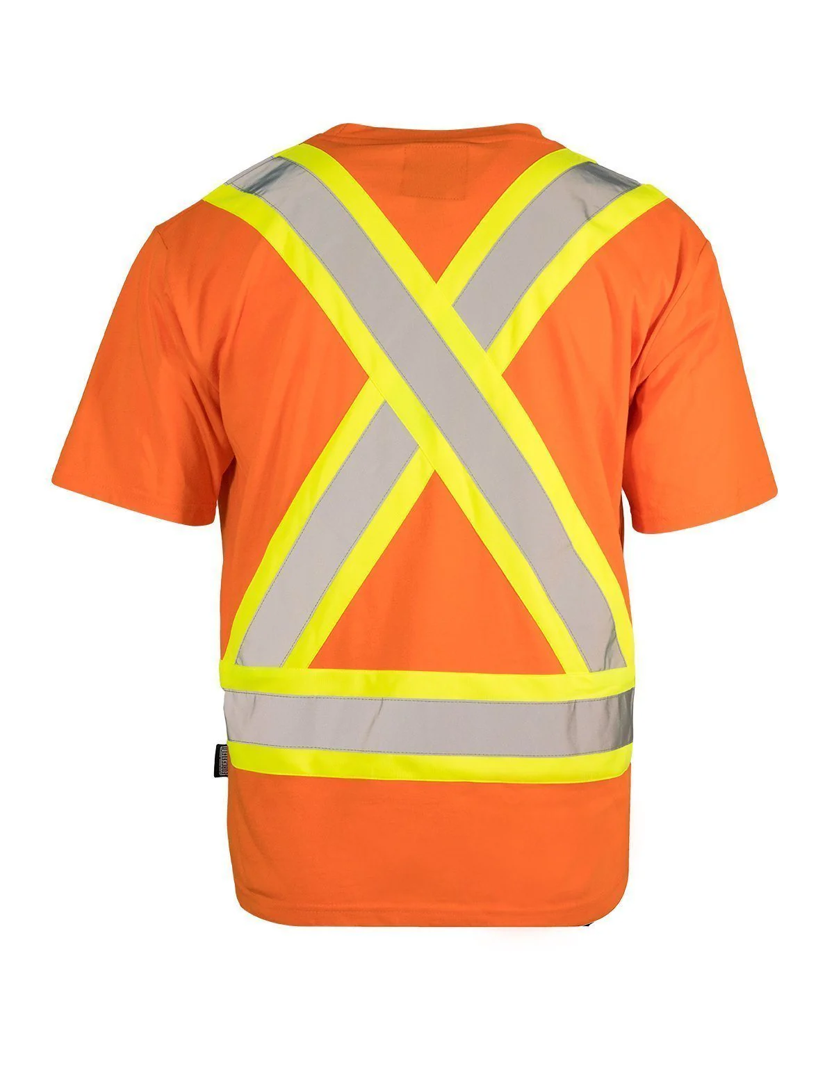 Forcefield Ultracool Poly/Cotton Crew Neck Short Sleeve Safety Tee Shirt with Chest Pocket - Image 4