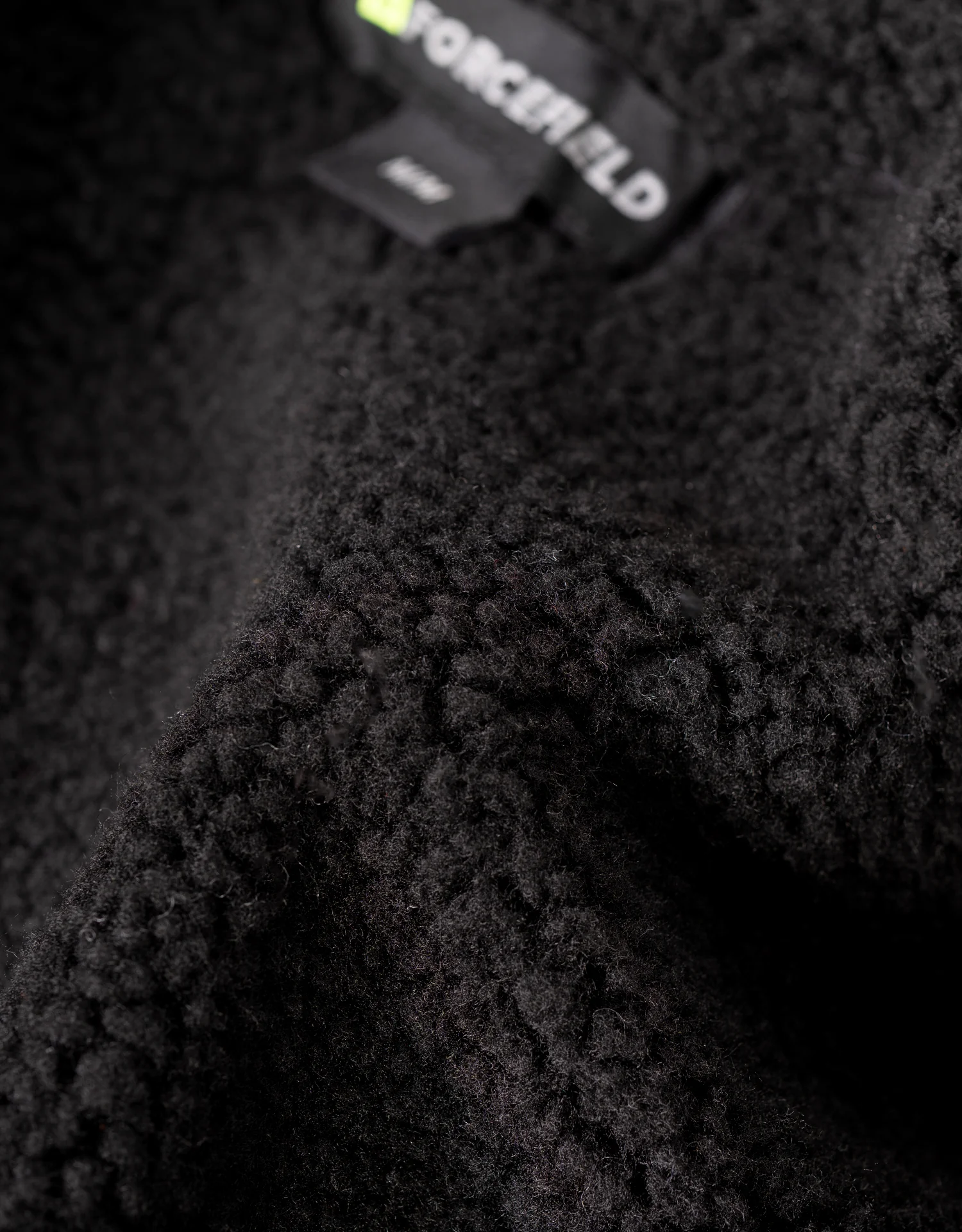 Forcefield Winter Lined Black Cotton Canvas Coverall - Image 4