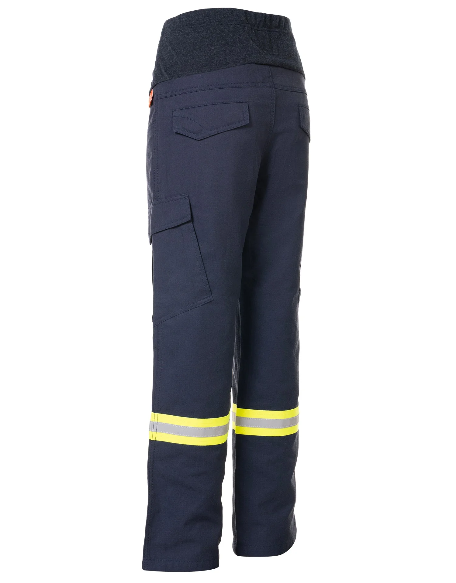 Forcefield Women's Inherent Flame-Resistant 6oz Maternity Low Panel Cargo Work Pant - Image 5